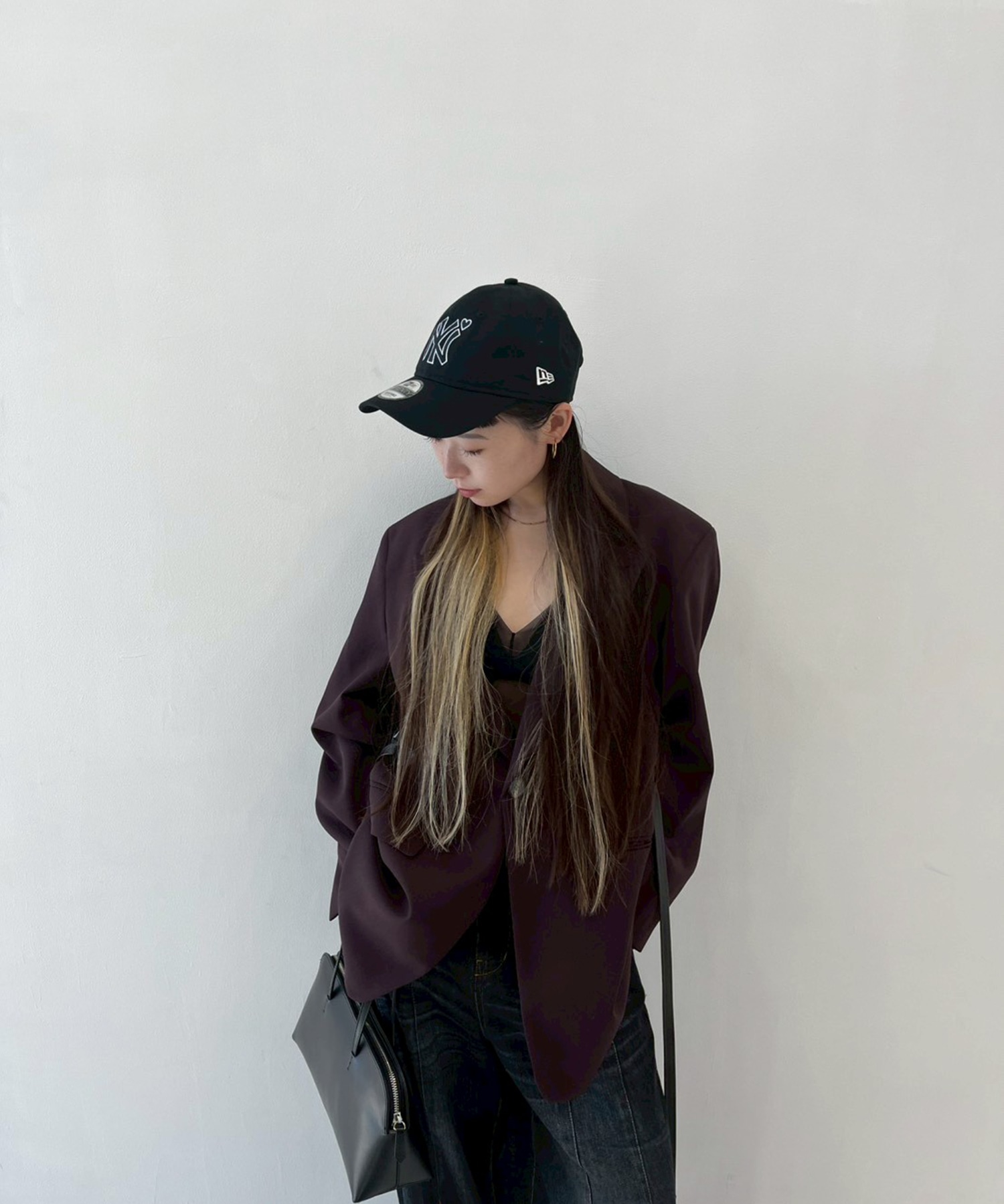 別注 x Newera Yankees Cap BASICKS