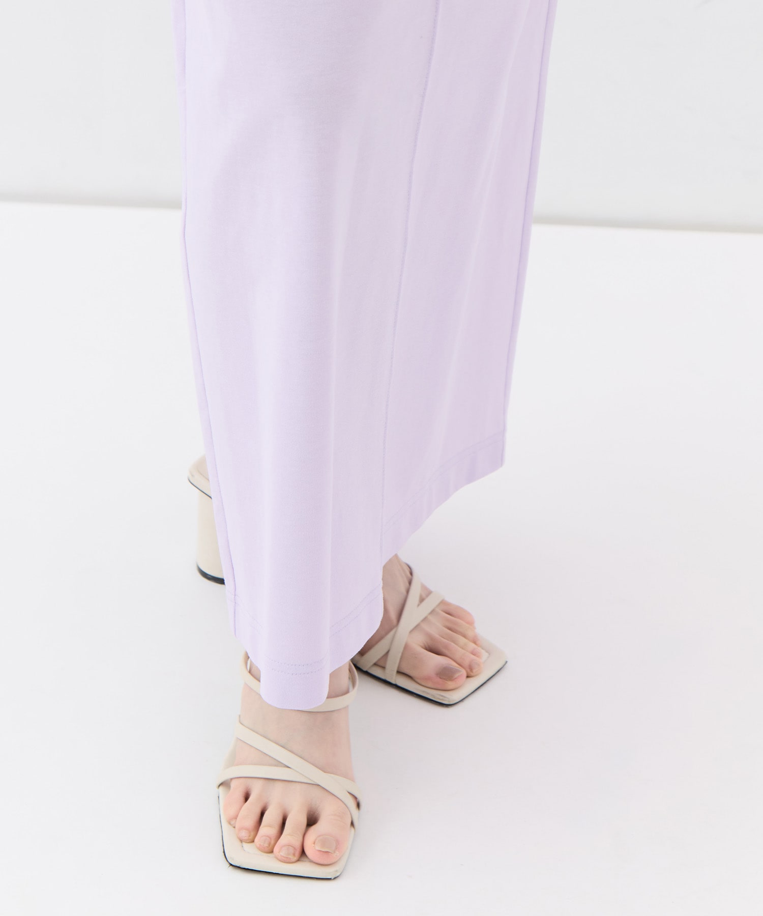 Cotton Jersey Halter Neck Dress Mame Kurogouchi