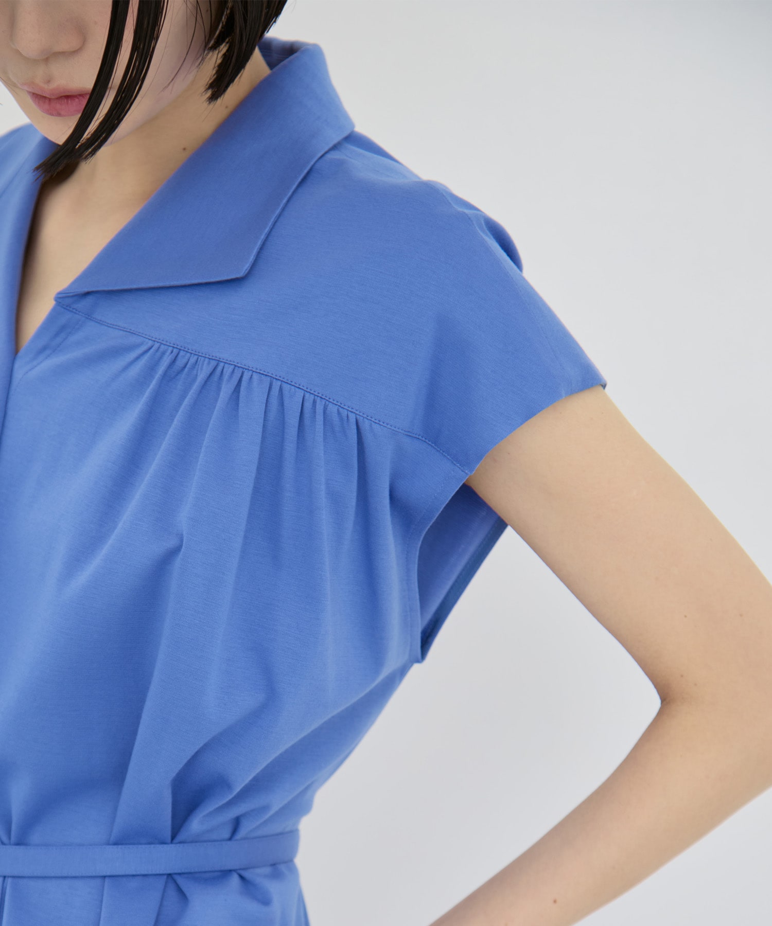 Sliva combi tex jersey dress AKIRANAKA