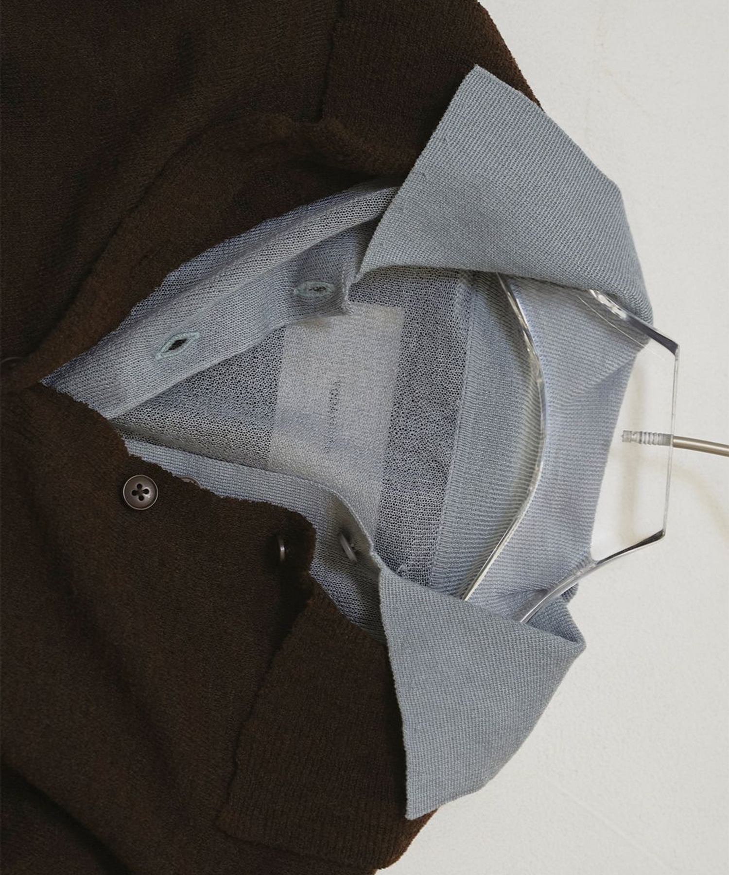 Layered Polo Knit TODAYFUL