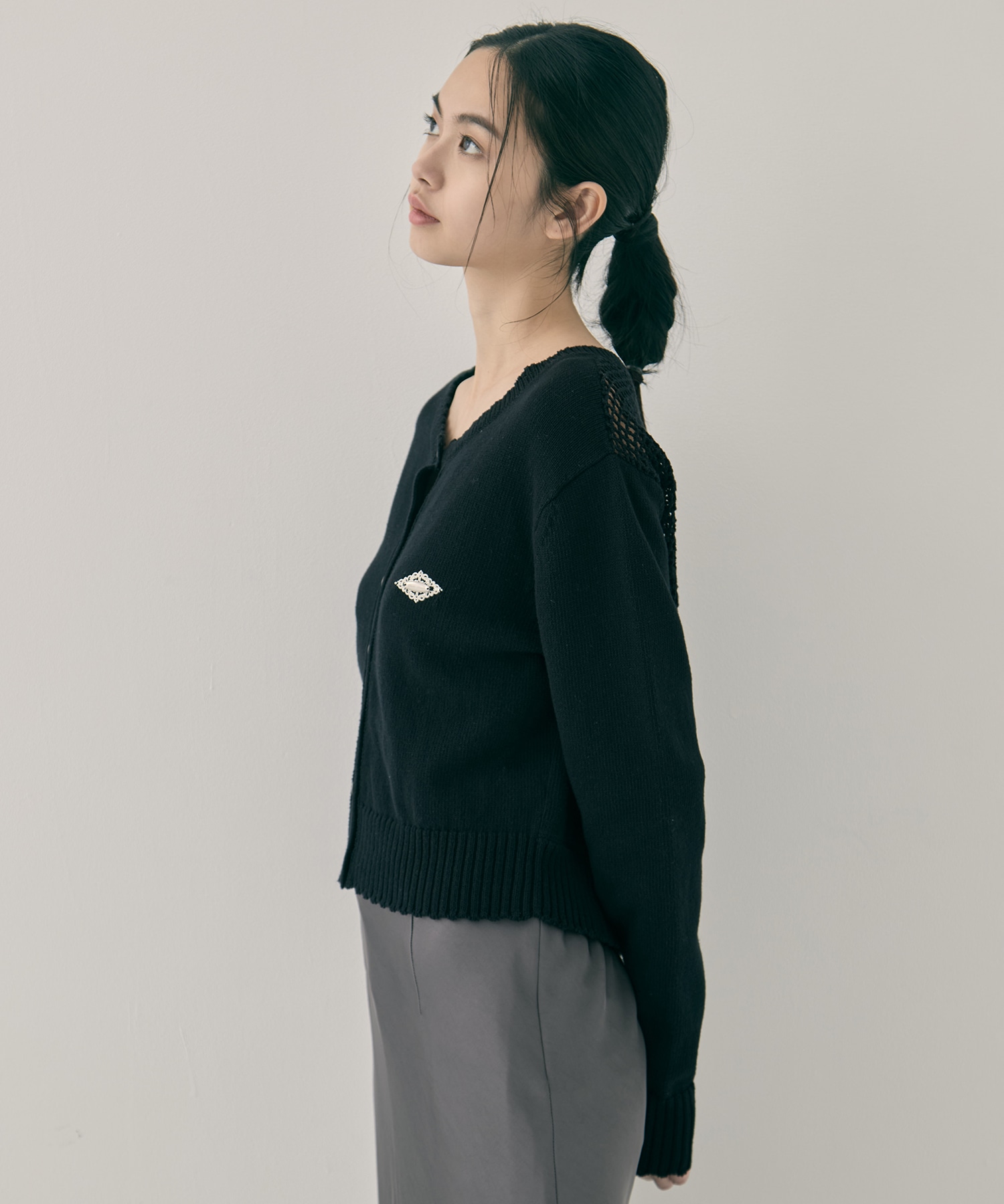 Cupid in HEAVEN crochet knit cardigan tanakadaisuke