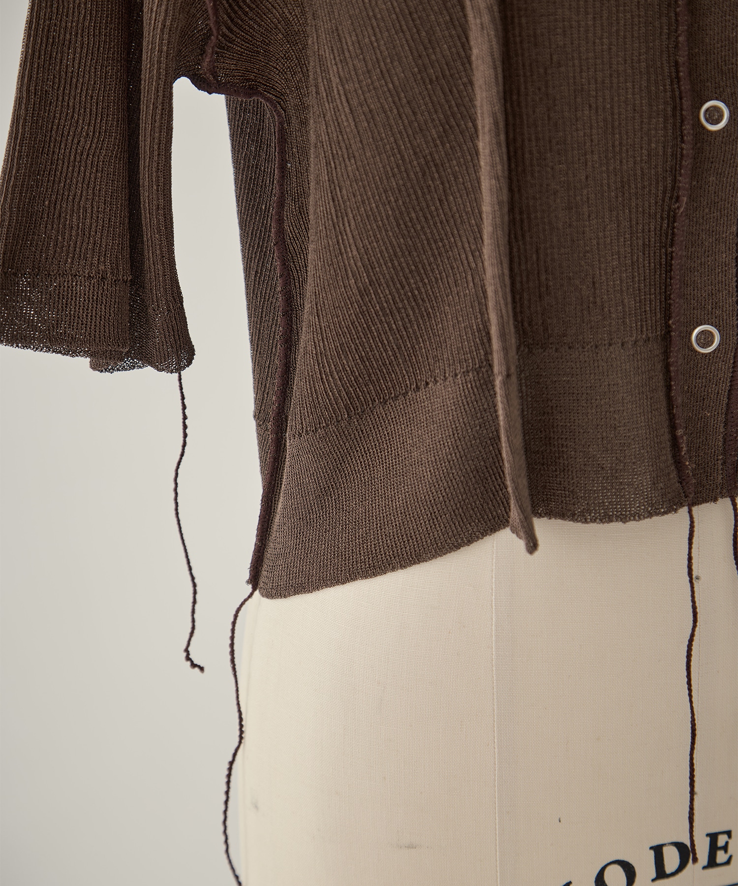 GLITTER KNIT INSIDE OUT CD Maison MIHARA YASUHIRO