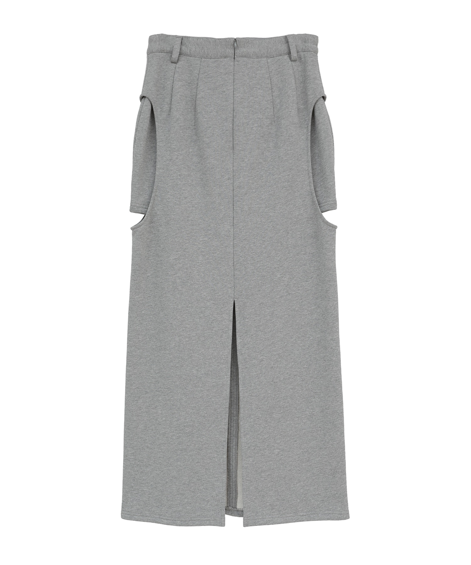 CIRCLE CUT SWEAT SKIRT CLANE