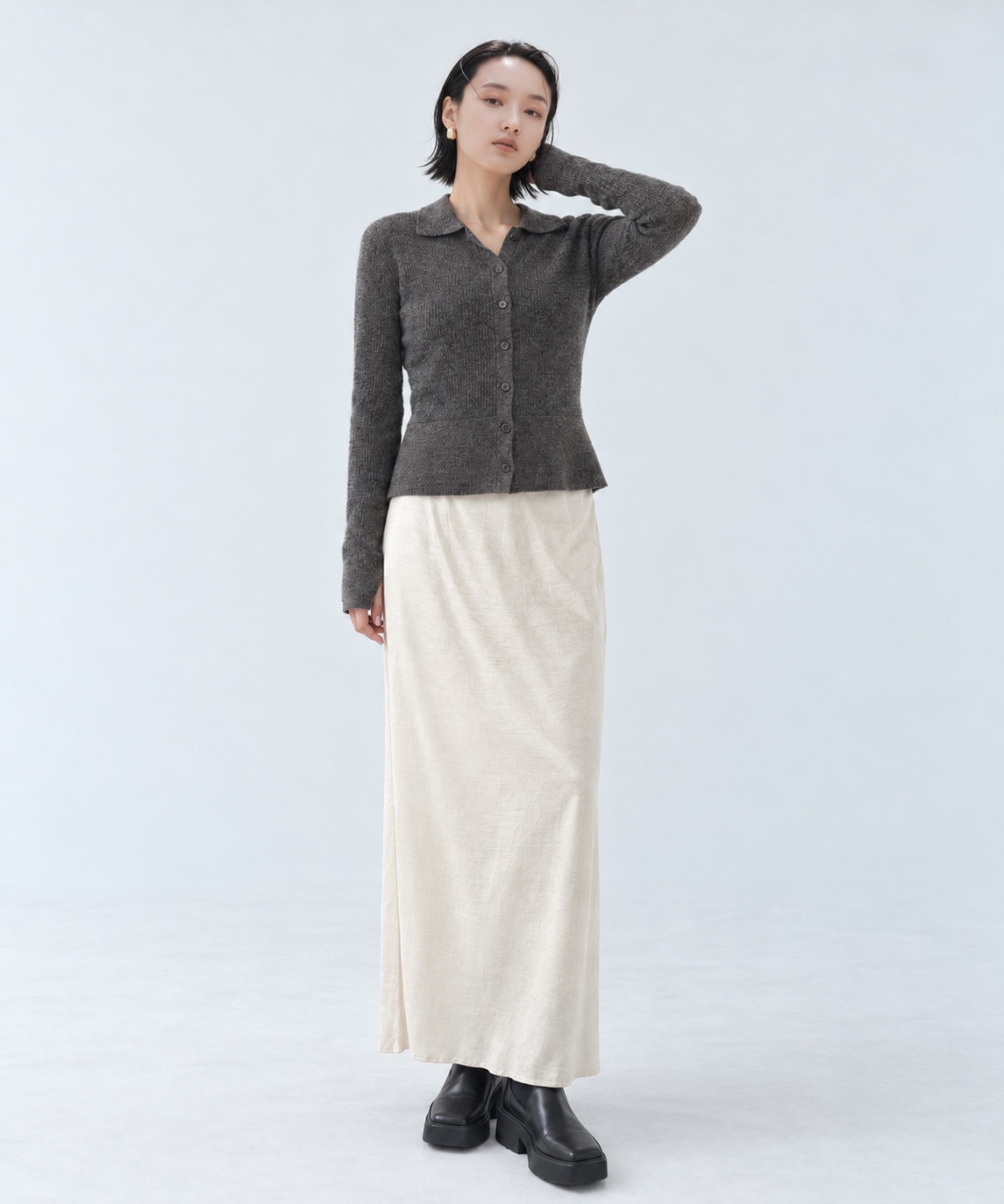 Velour Smooth Skirt STUDIOUS