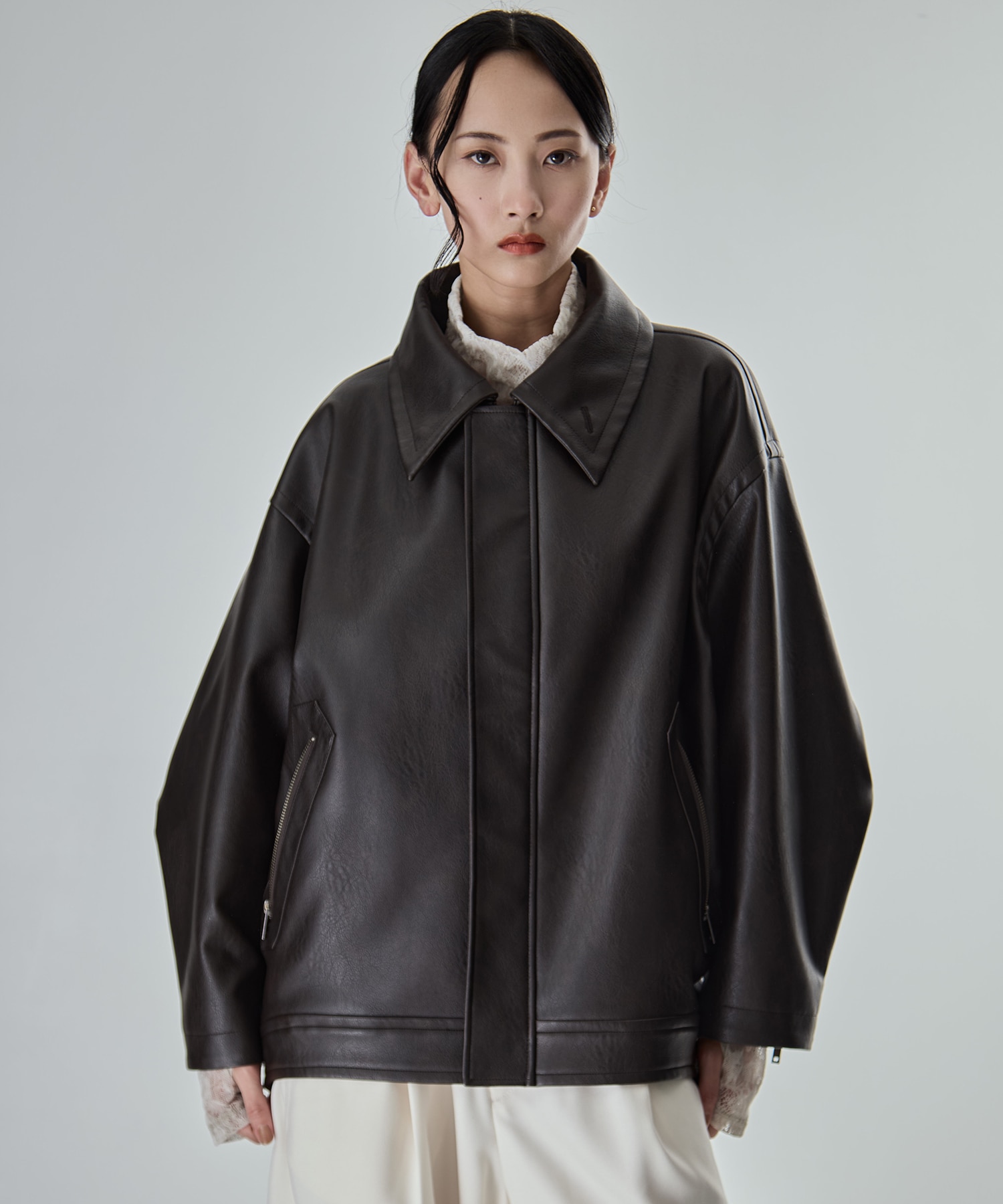 Vintage Leather Blouson STUDIOUS