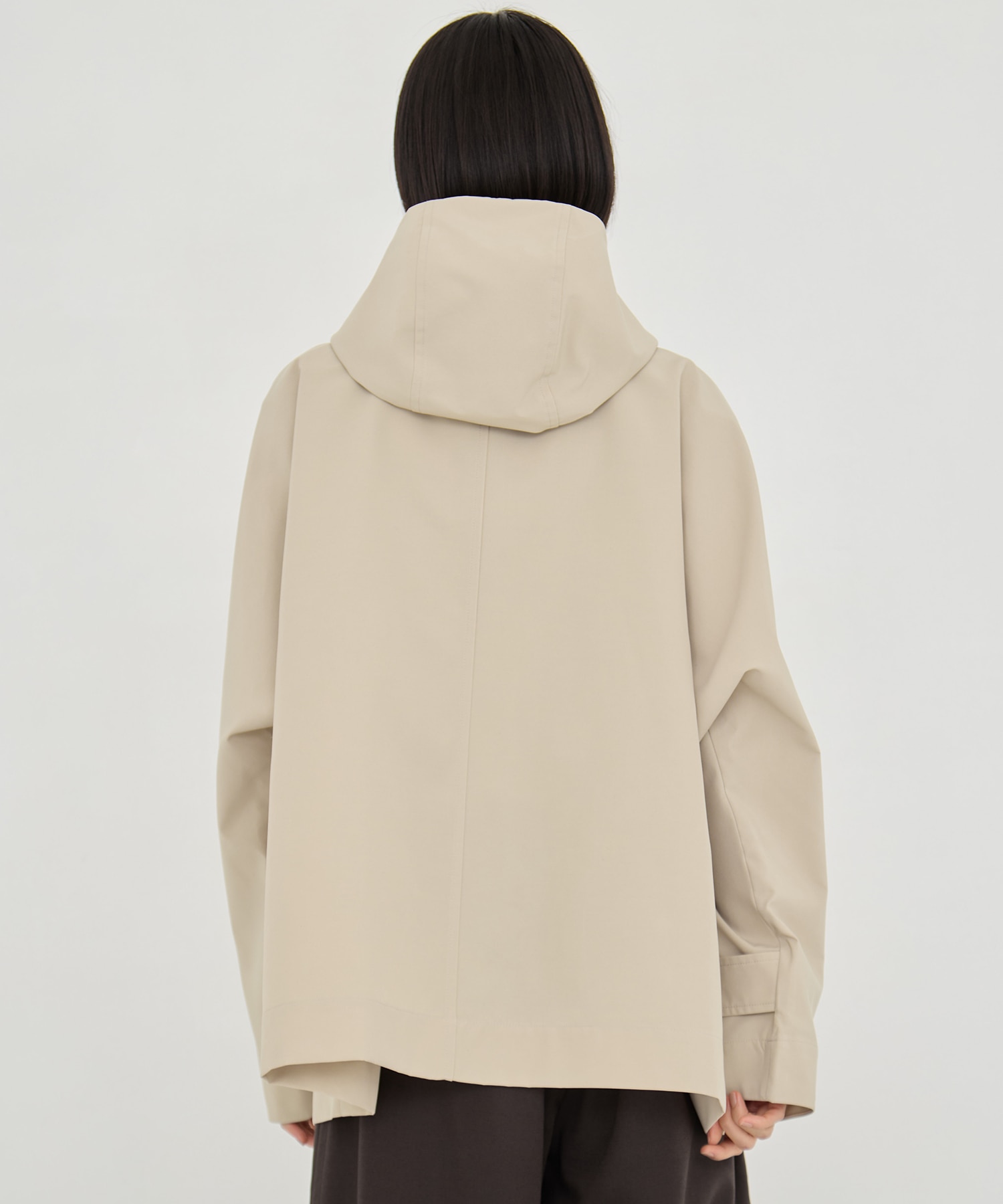 リサイクルナイロンタスランレイヤードブルゾン VACHEMENT