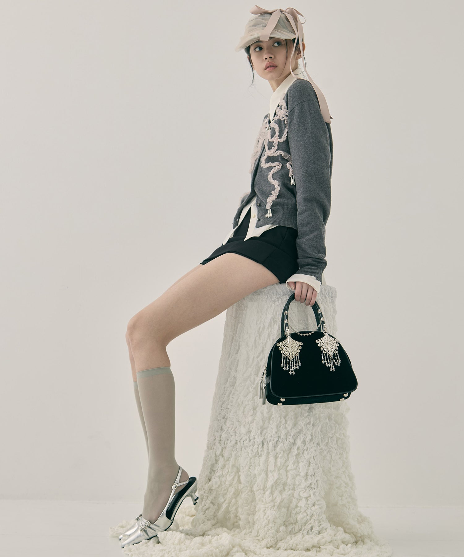 wing bijou hand bag tanakadaisuke