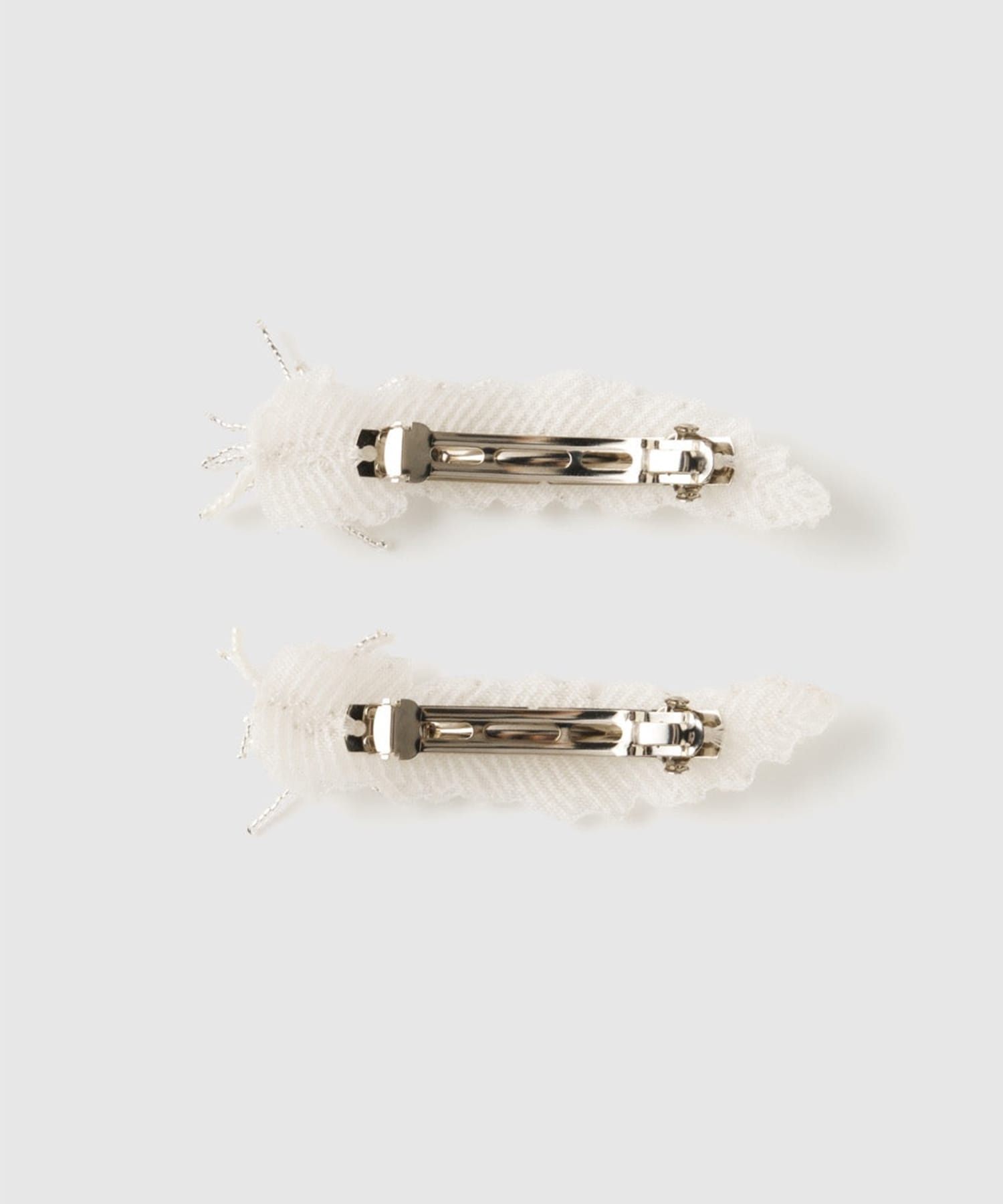 grand feather beads barrette right tanakadaisuke