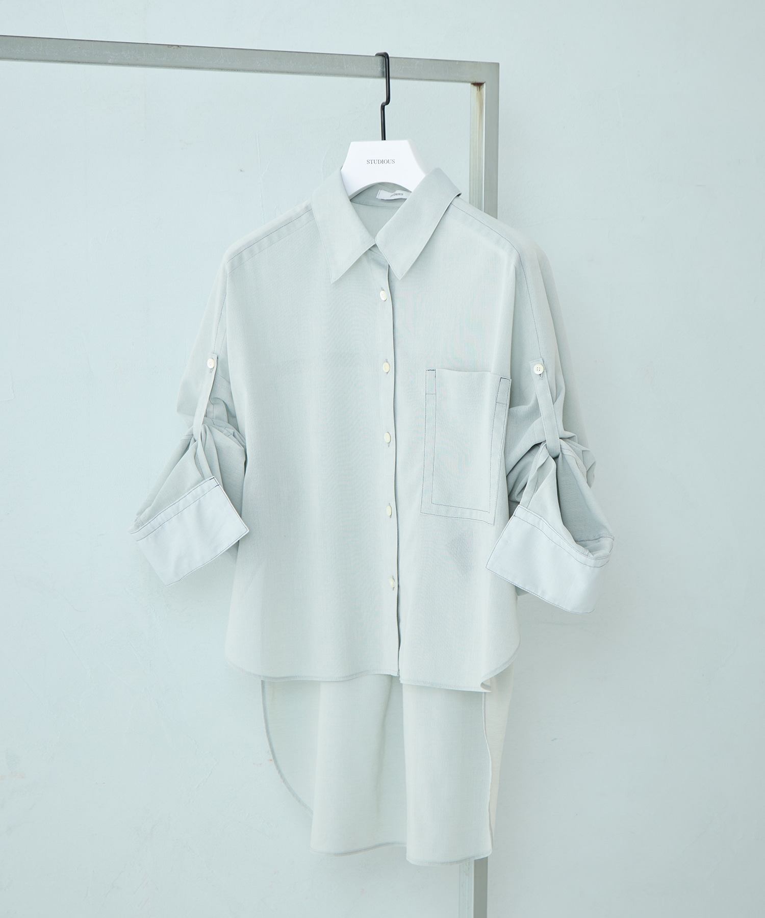 Matte Sheer Over Shirt STUDIOUS