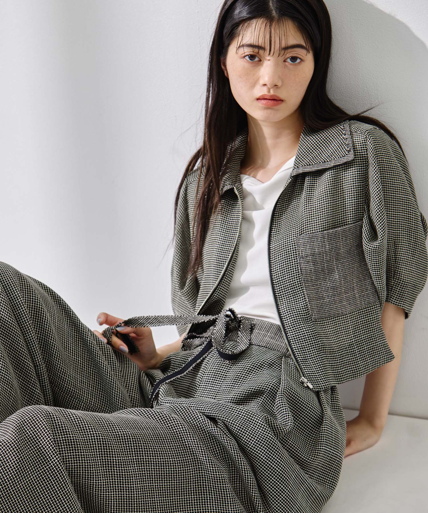 Washable Mesh Blouson 