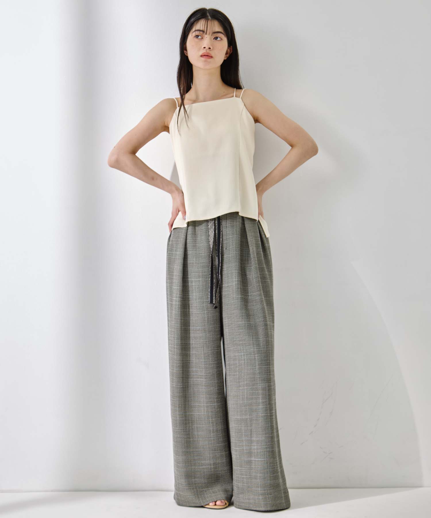 Stretch Satin Padded Camisole 