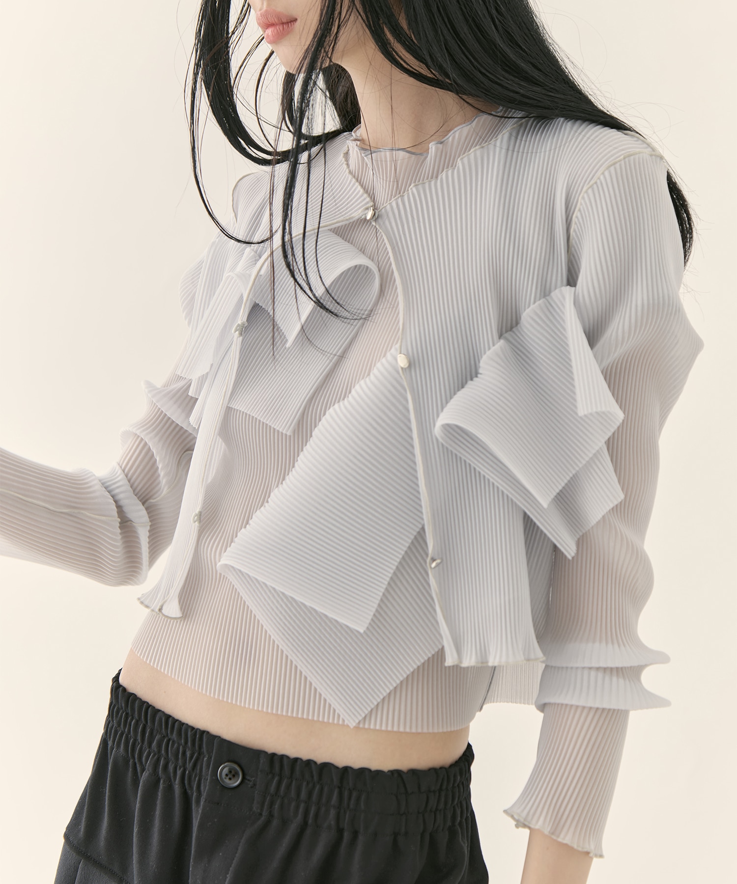 別注 SHEER CARDIGAN kotohayokozawa