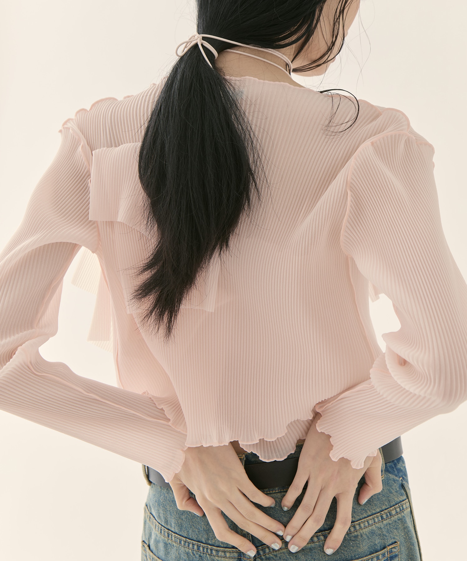 別注 SHEER CARDIGAN kotohayokozawa