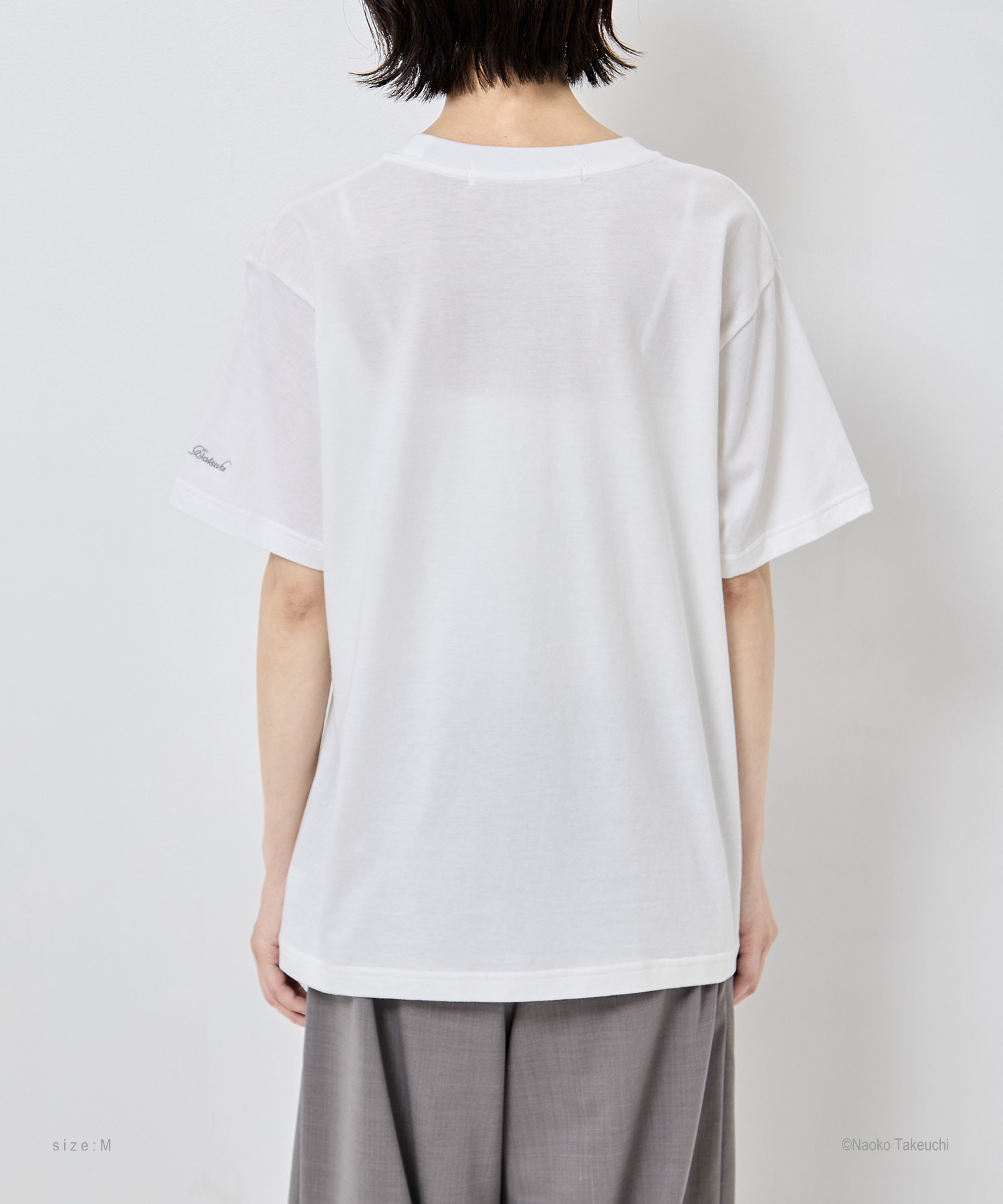 Cosmic Heart Compact T-shirt(S WHITE): tanakadaisuke: WOMENS