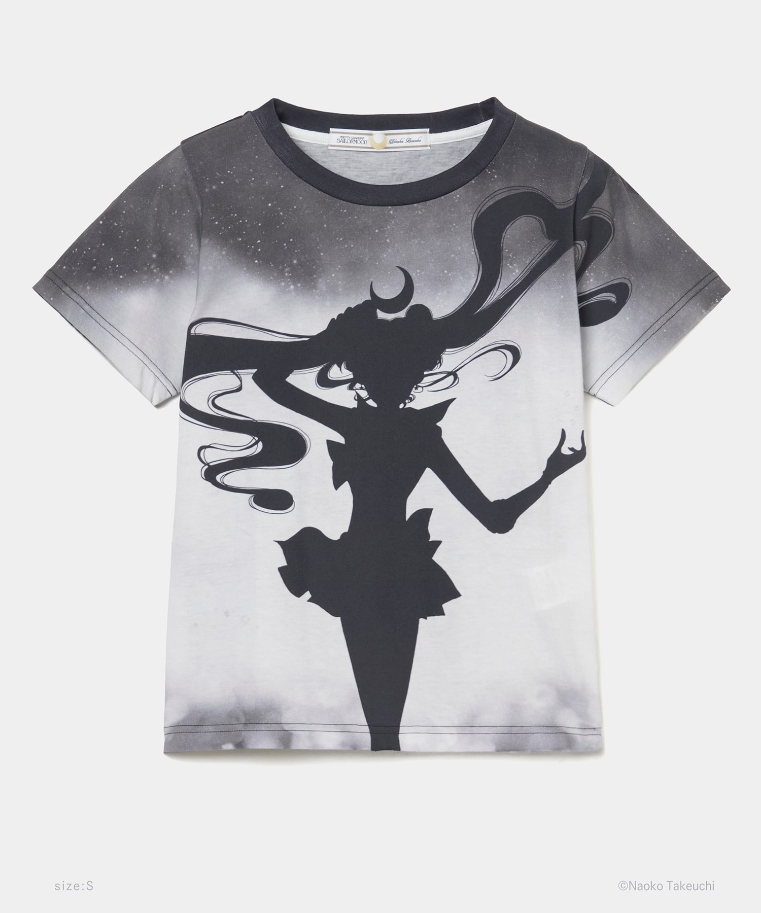 Sailor Moon silhouette T-shirt tanakadaisuke