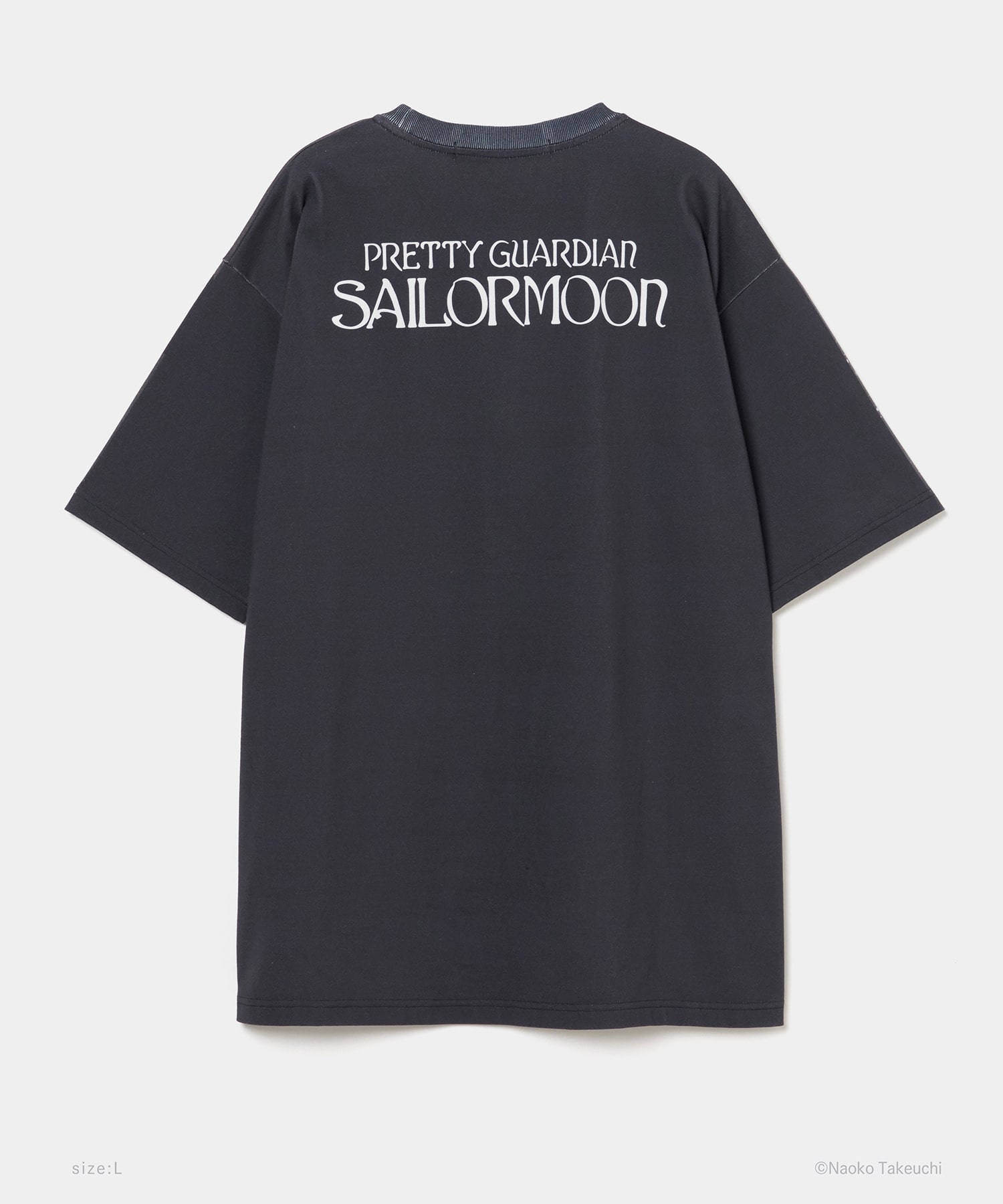 Sailor Moon silhouette bijou T-shirt　L tanakadaisuke