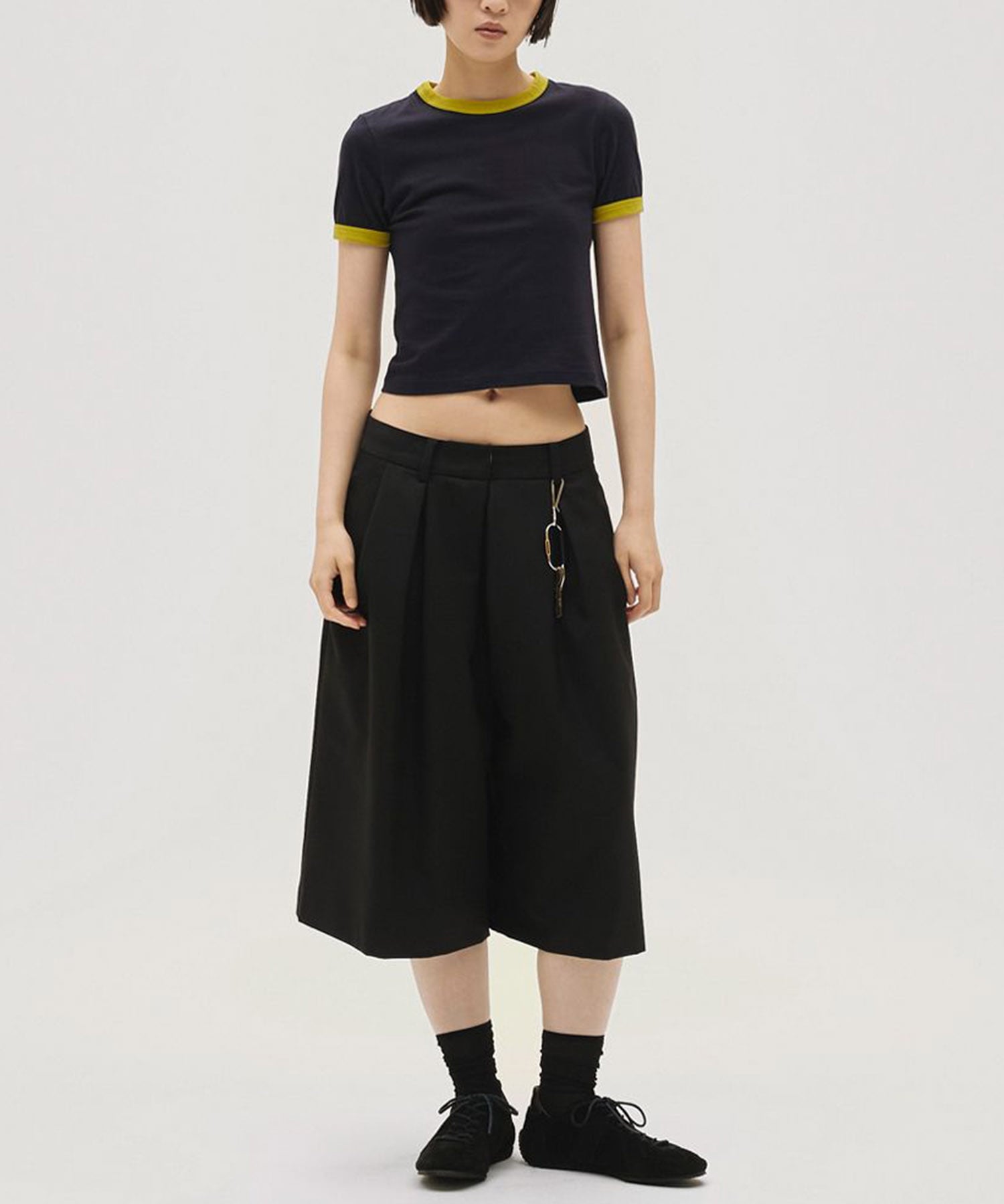 Twill Bermuda Pants TODAYFUL