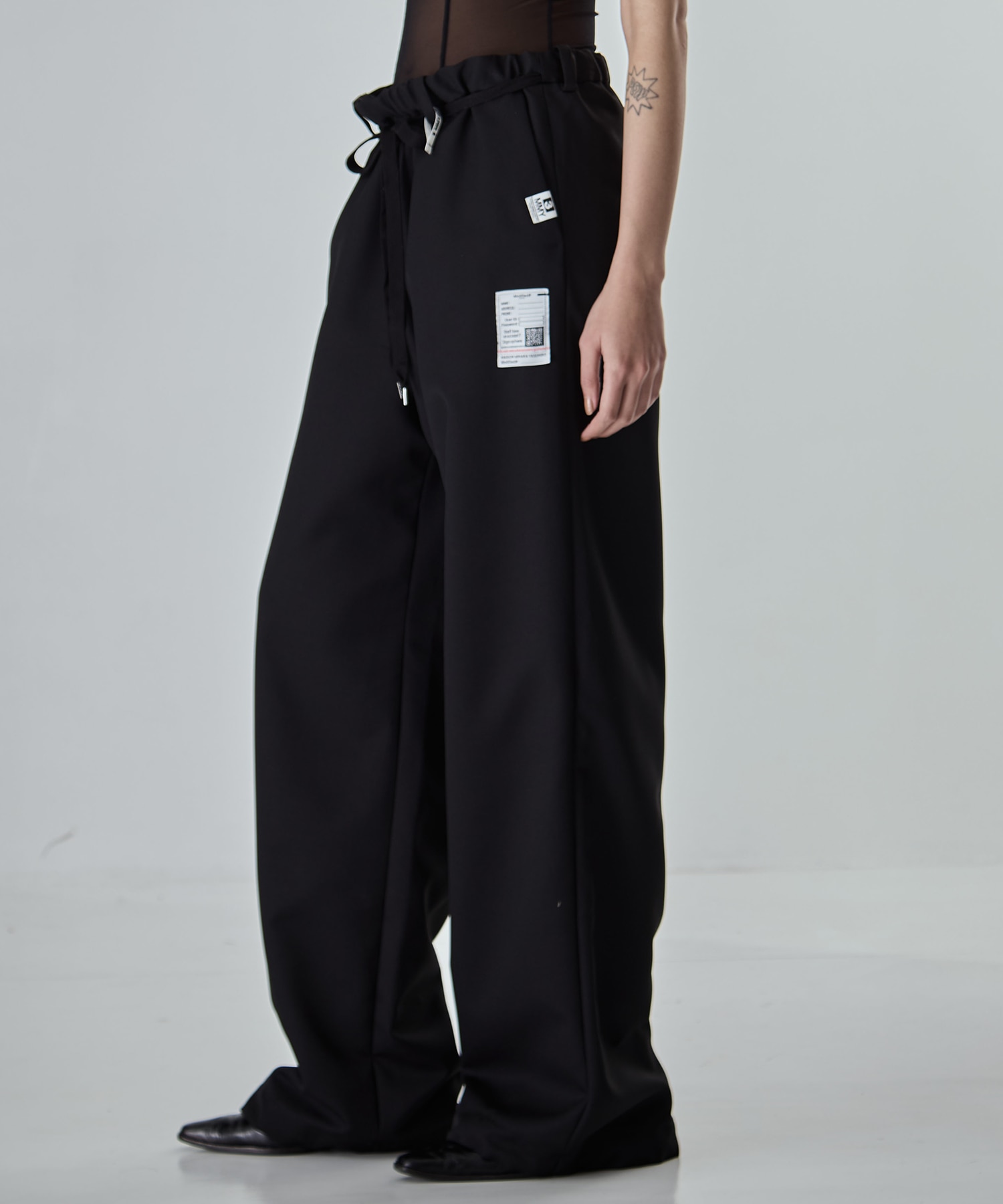 WOOLY TEXTURE EASY TROUSERS Maison MIHARA YASUHIRO