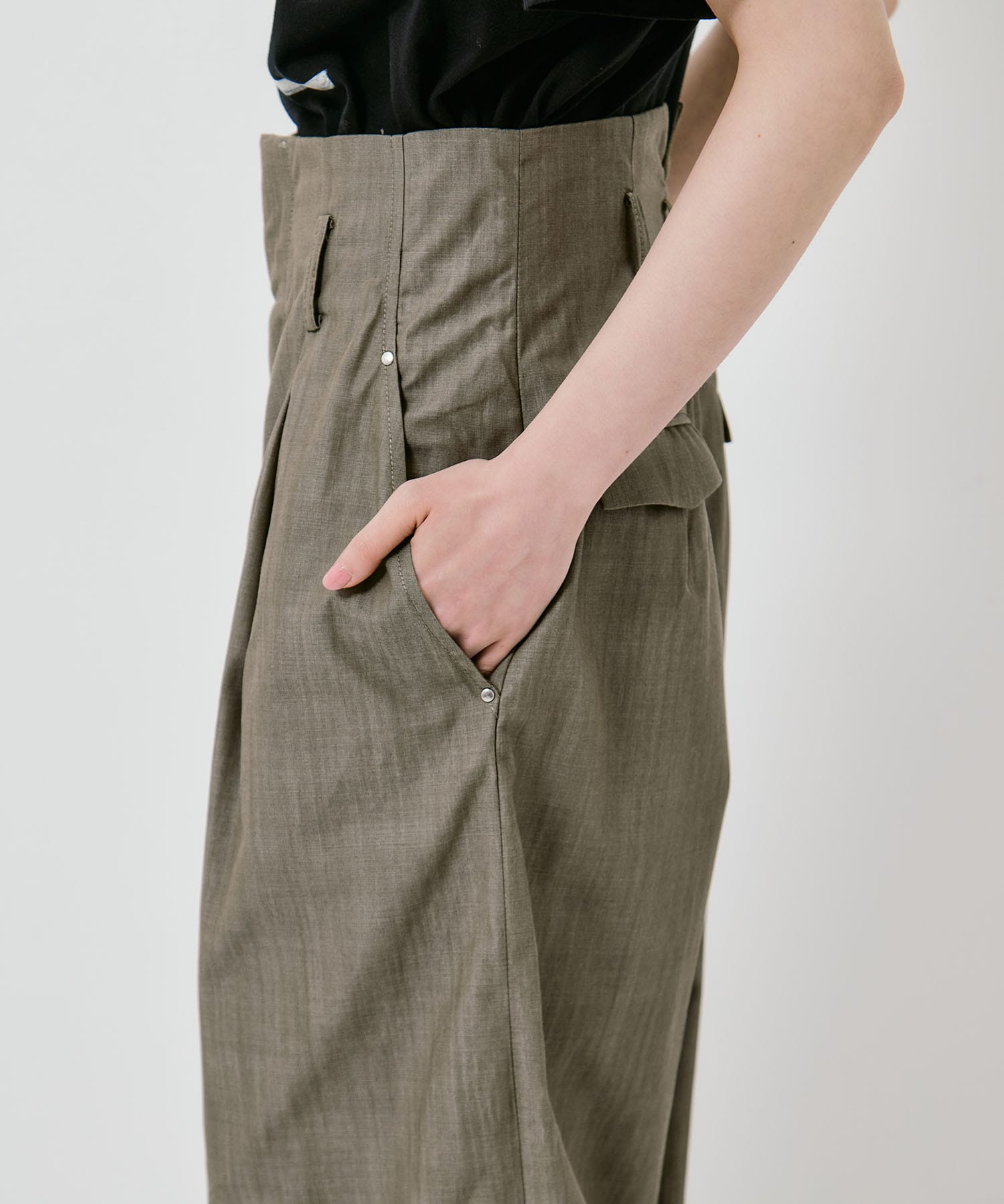 別注 DENIM WIDE PANTS IHNN