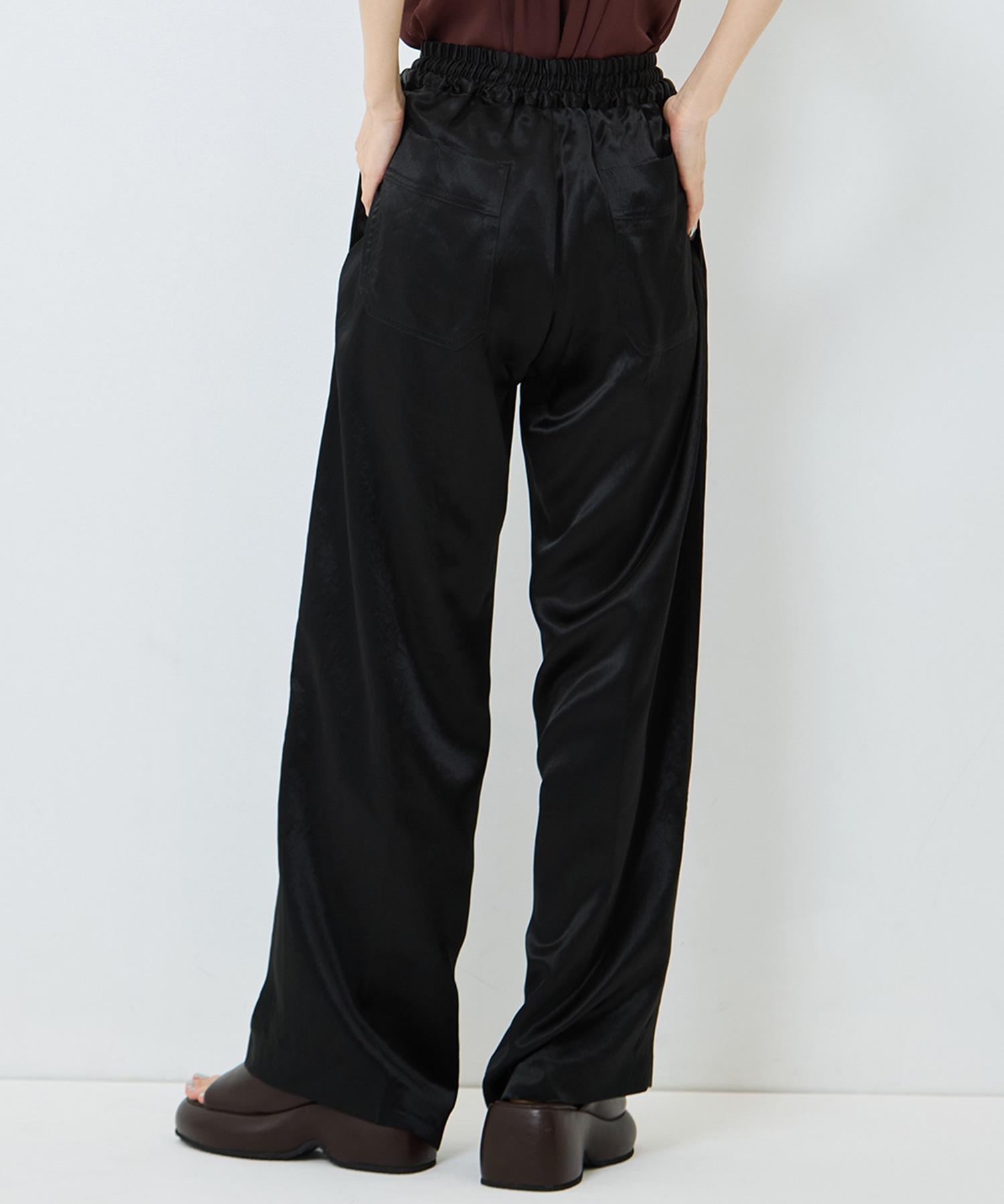 SATIN RELAX PANTS CINOH