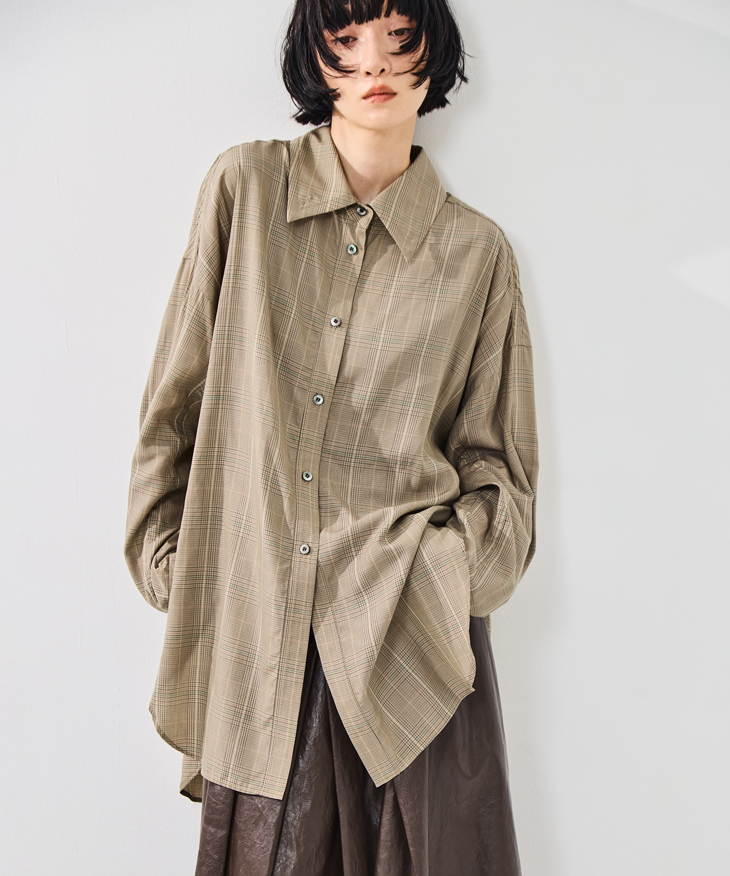 Check Over Shirt STUDIOUS