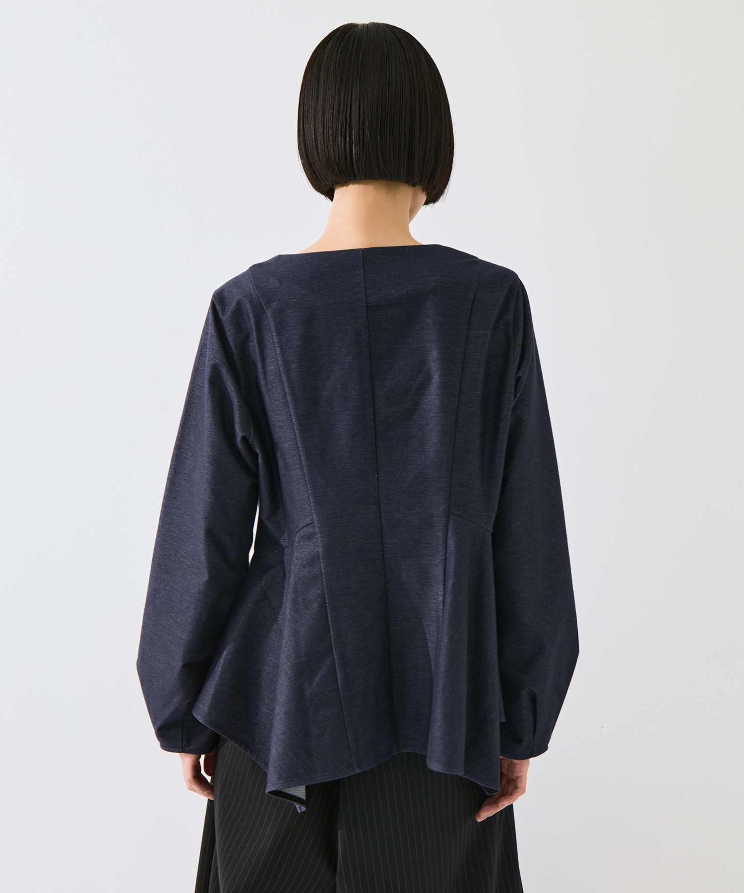 Form Peplum Tops STUDIOUS