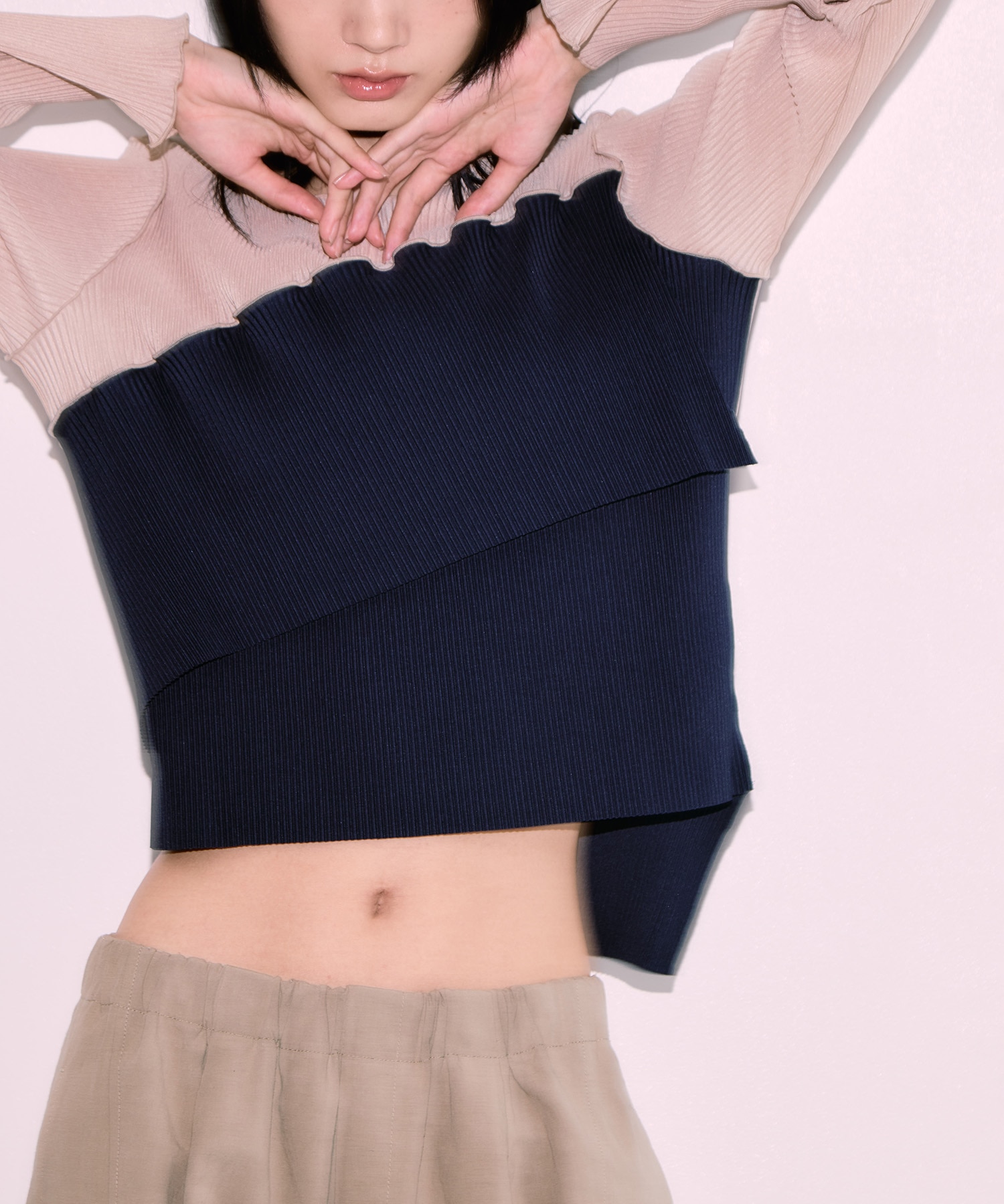 別注 SHEER DOCKING CREW TOPS kotohayokozawa