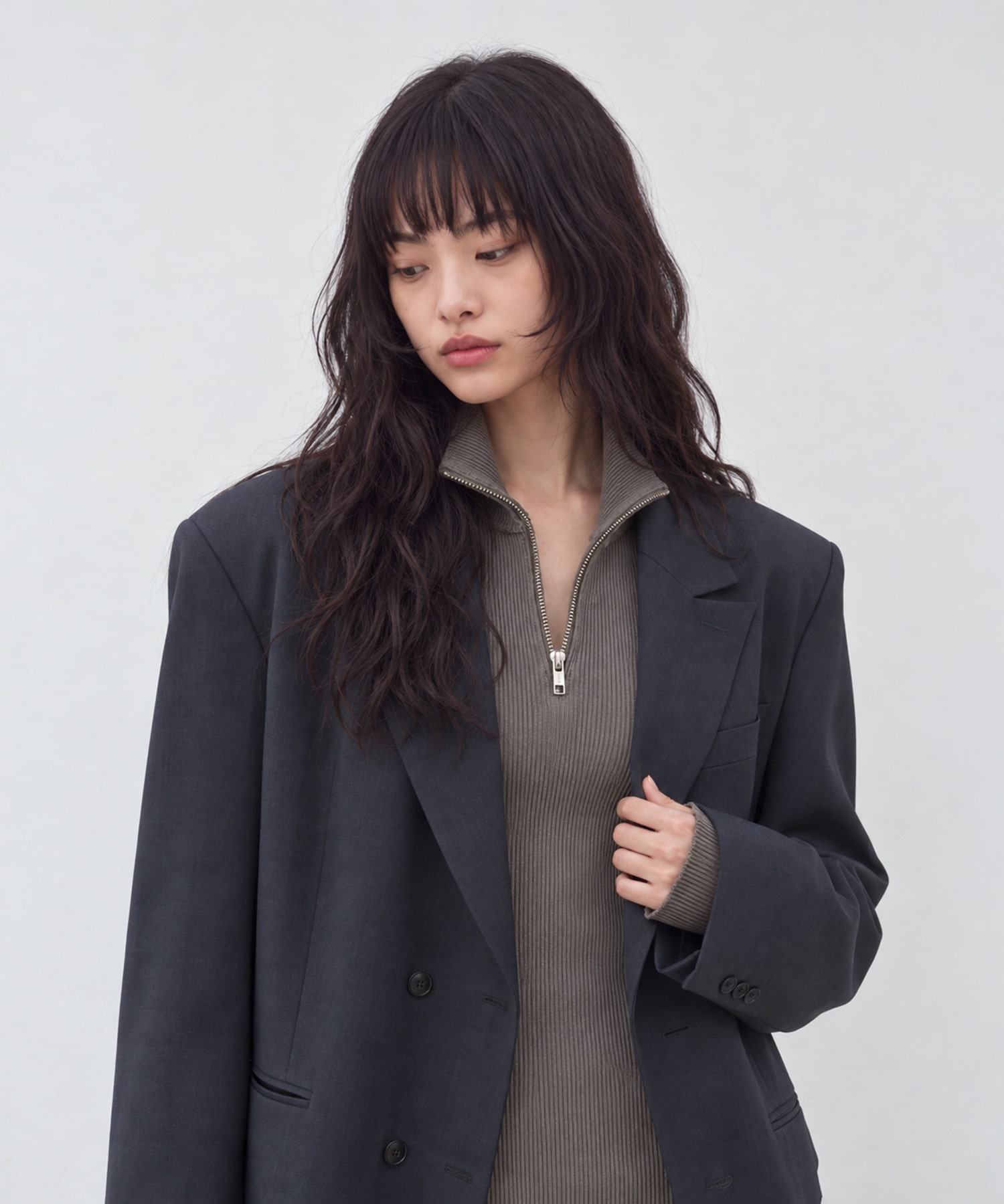 別注 CRISP ZIP MINI ONE PIECE kotohayokozawa