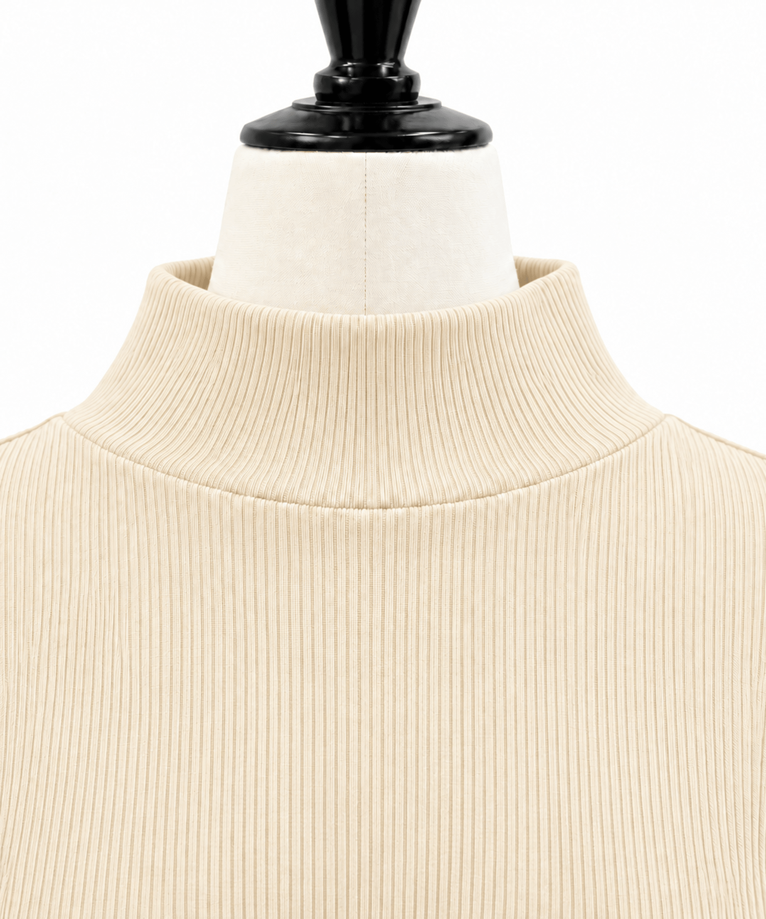 Wool Rib Highneck Top STUDIOUS