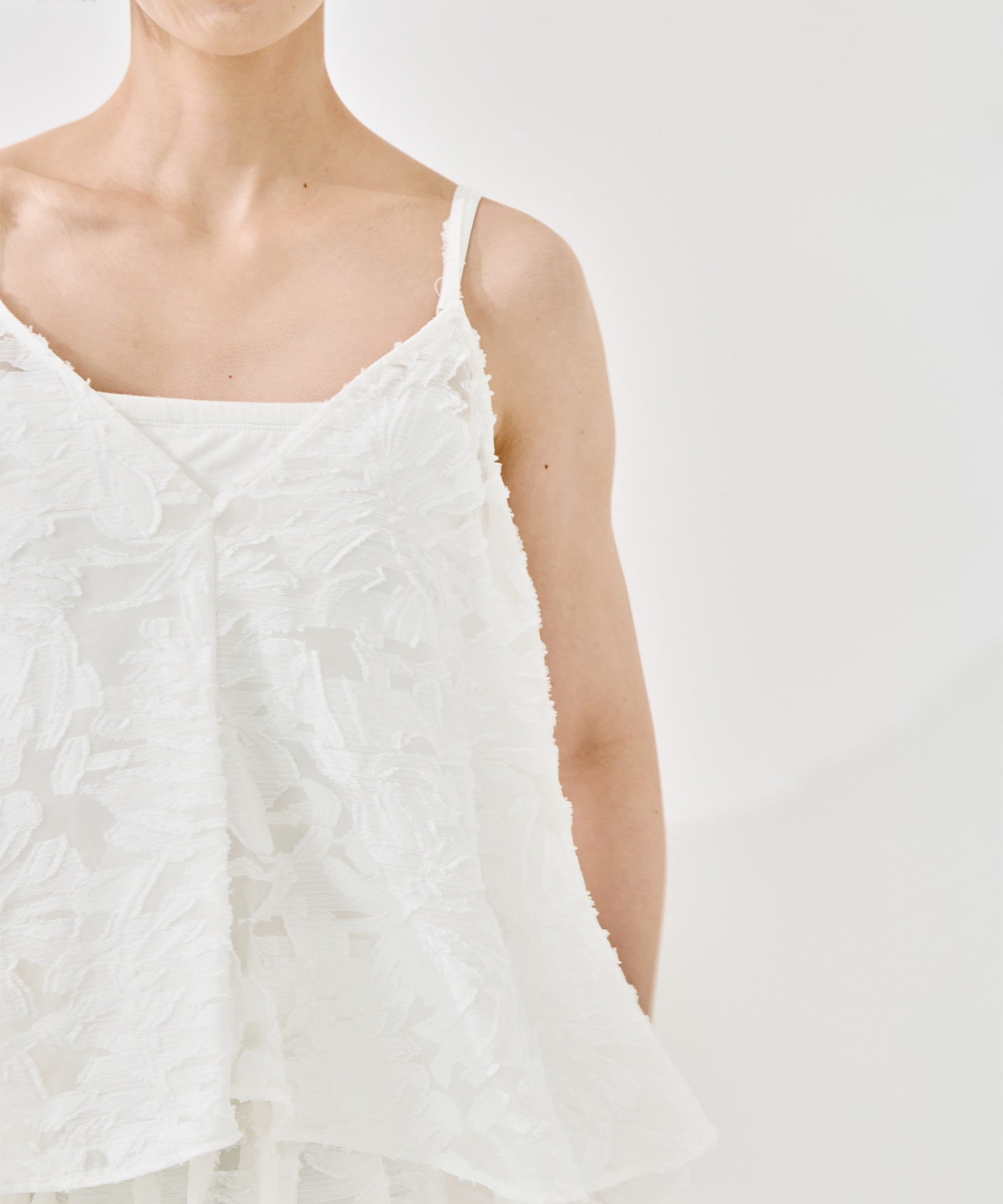 別注 立体ジャガードCAMISOLE TAAKK