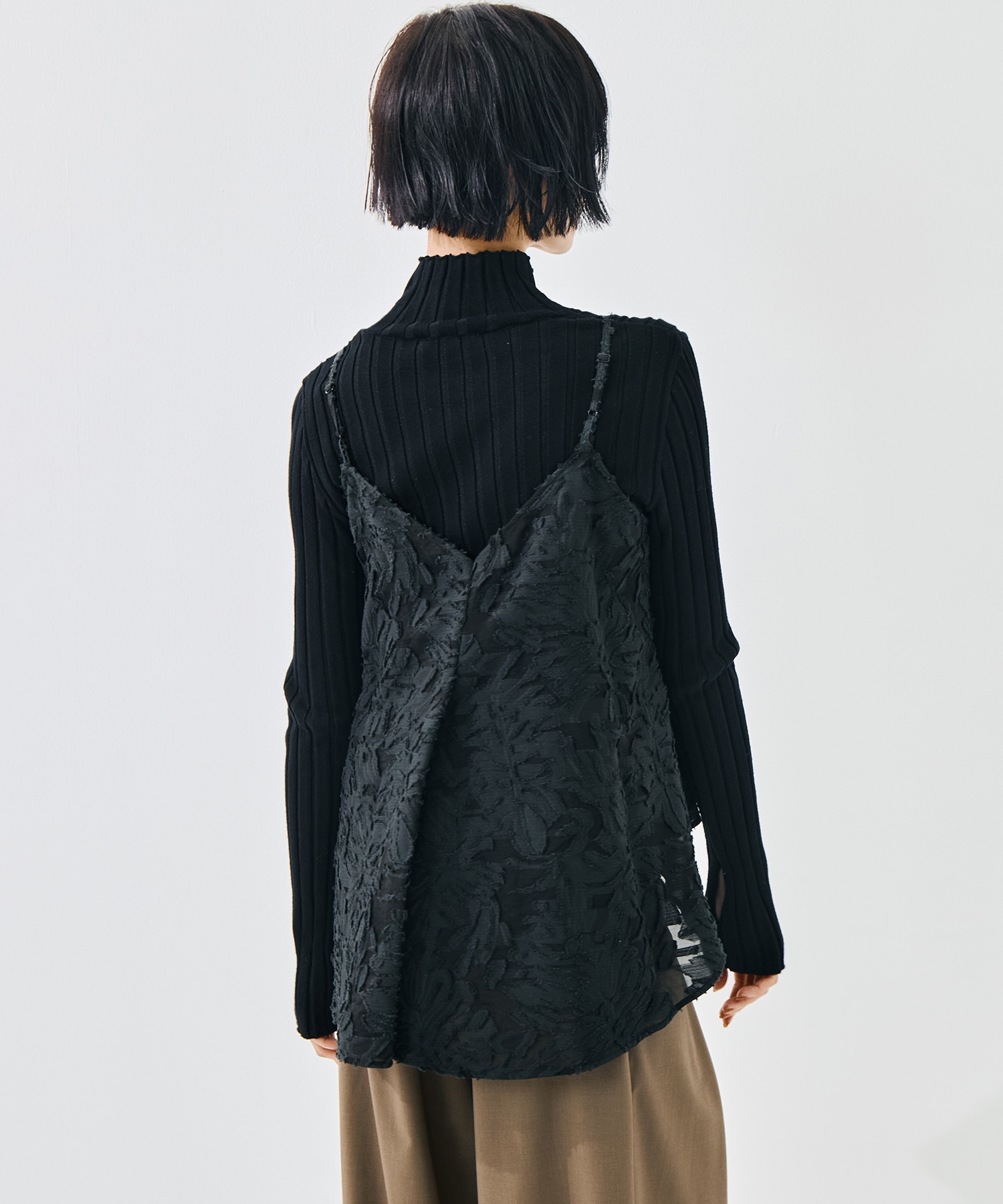 別注 立体ジャガードCAMISOLE TAAKK