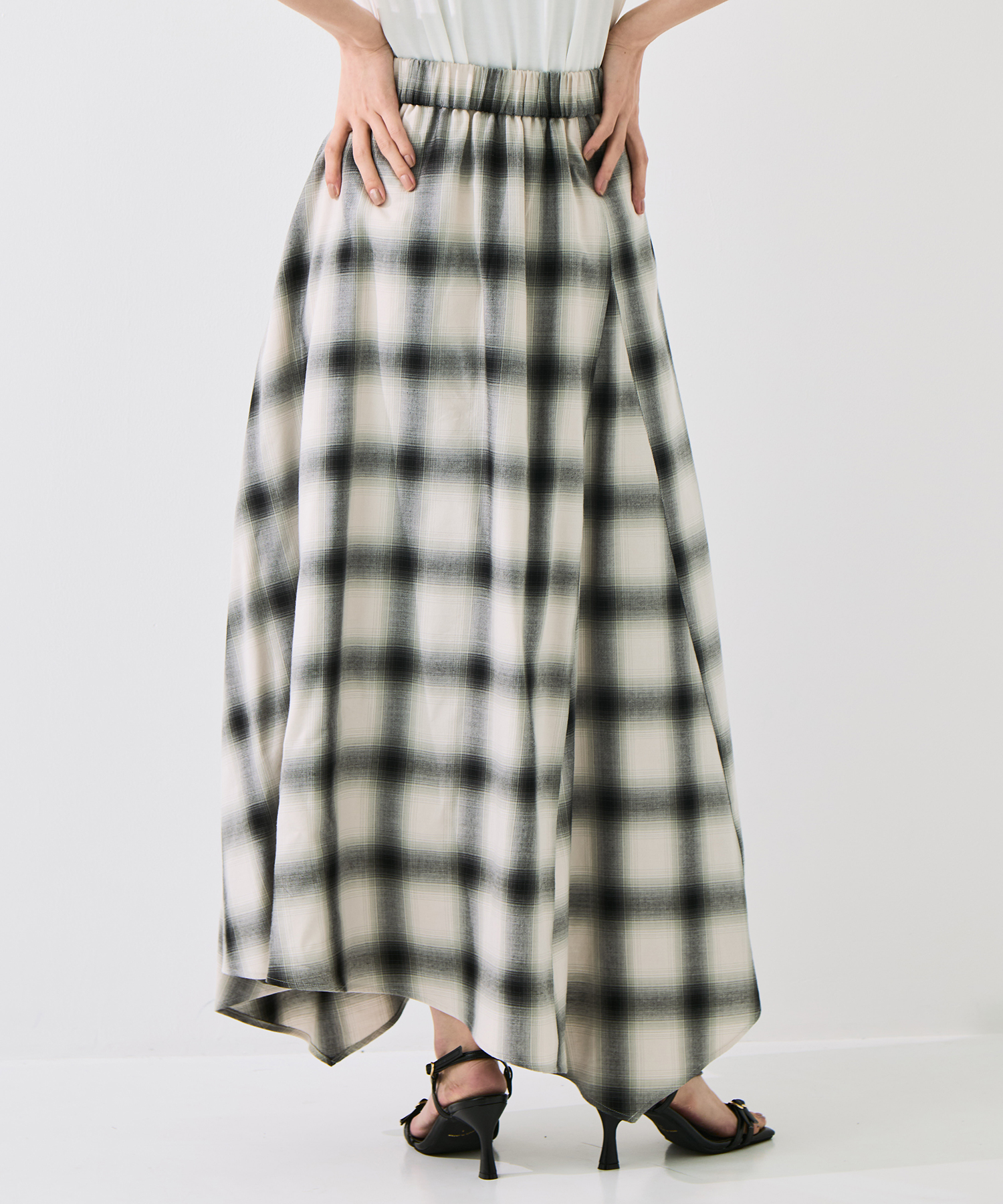 Layered Flare Skirt STUDIOUS