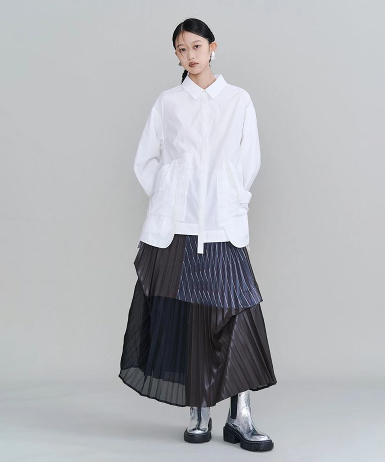 PATCHWORK PLEATS SK UN3D.