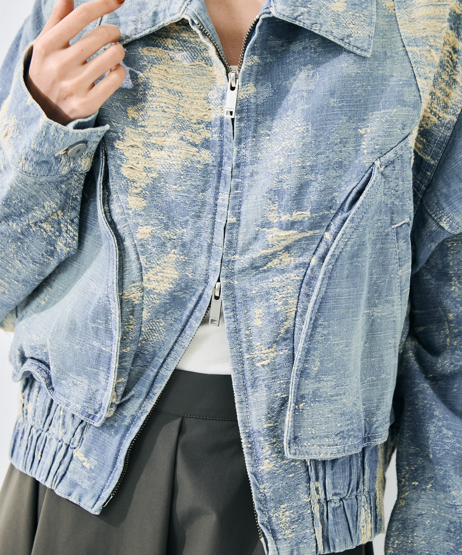 DENIM BLOUSON TAAKK