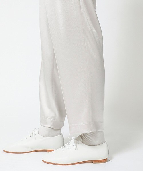 COVER CLOTH 2 PLEATS WIDE TAPERED EASY PANTS BESPOKE TOKYO