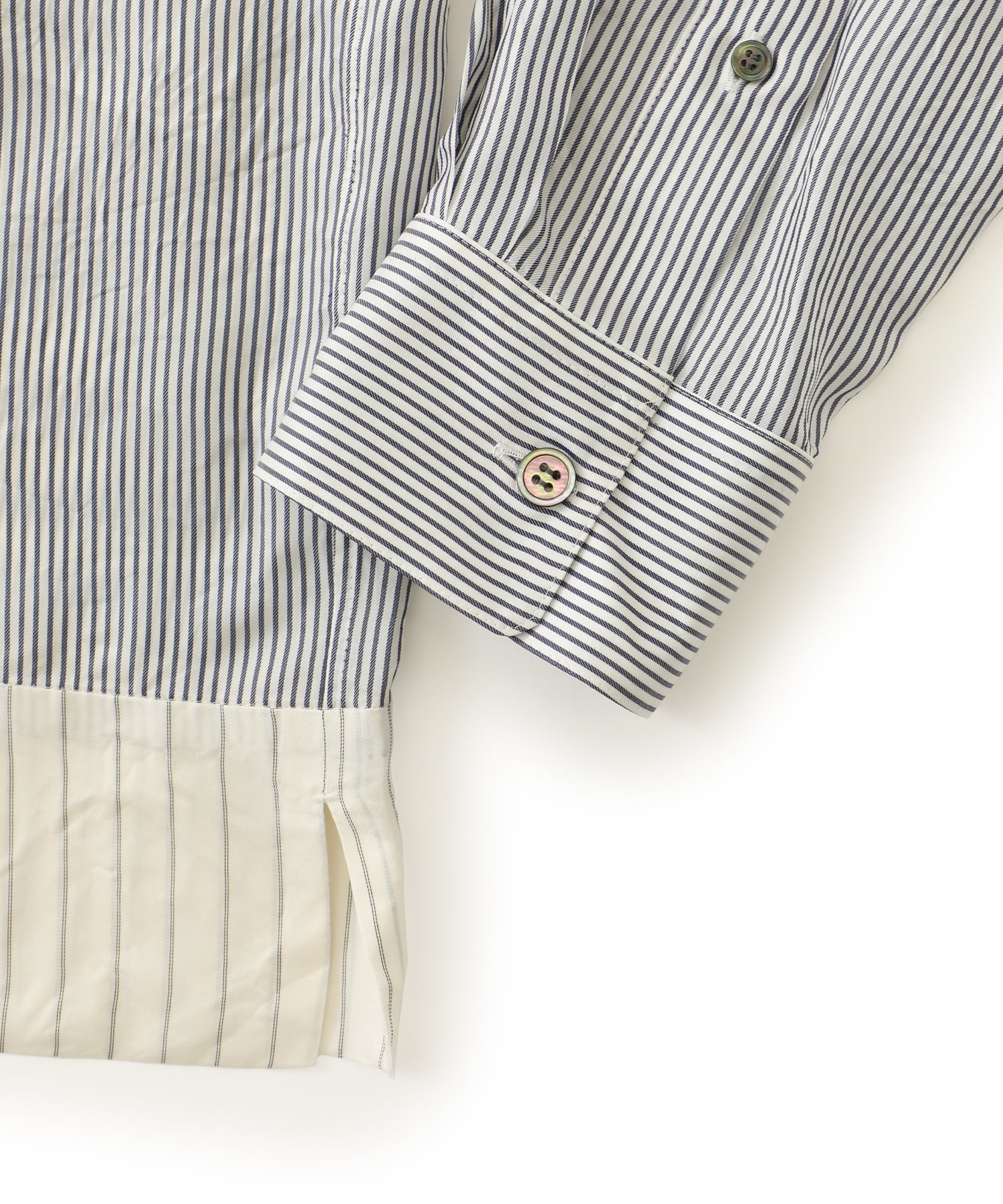 Cupra stripe shirt(44 BLUE): TOGA VIRILIS: MENS｜ STUDIOUS ONLINE公式通販サイト