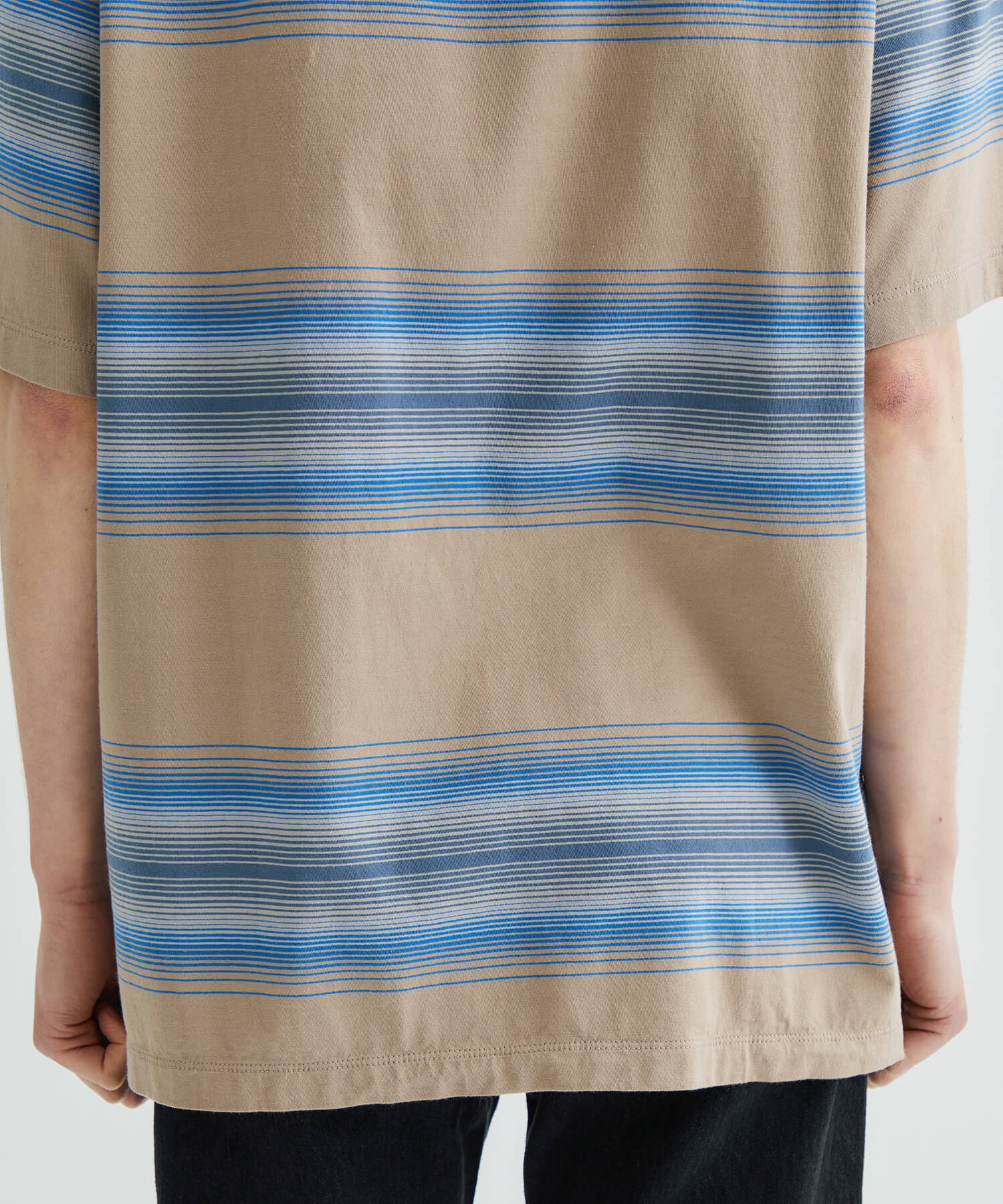 OMBRE BORDER S/S TEE｜UNUSED