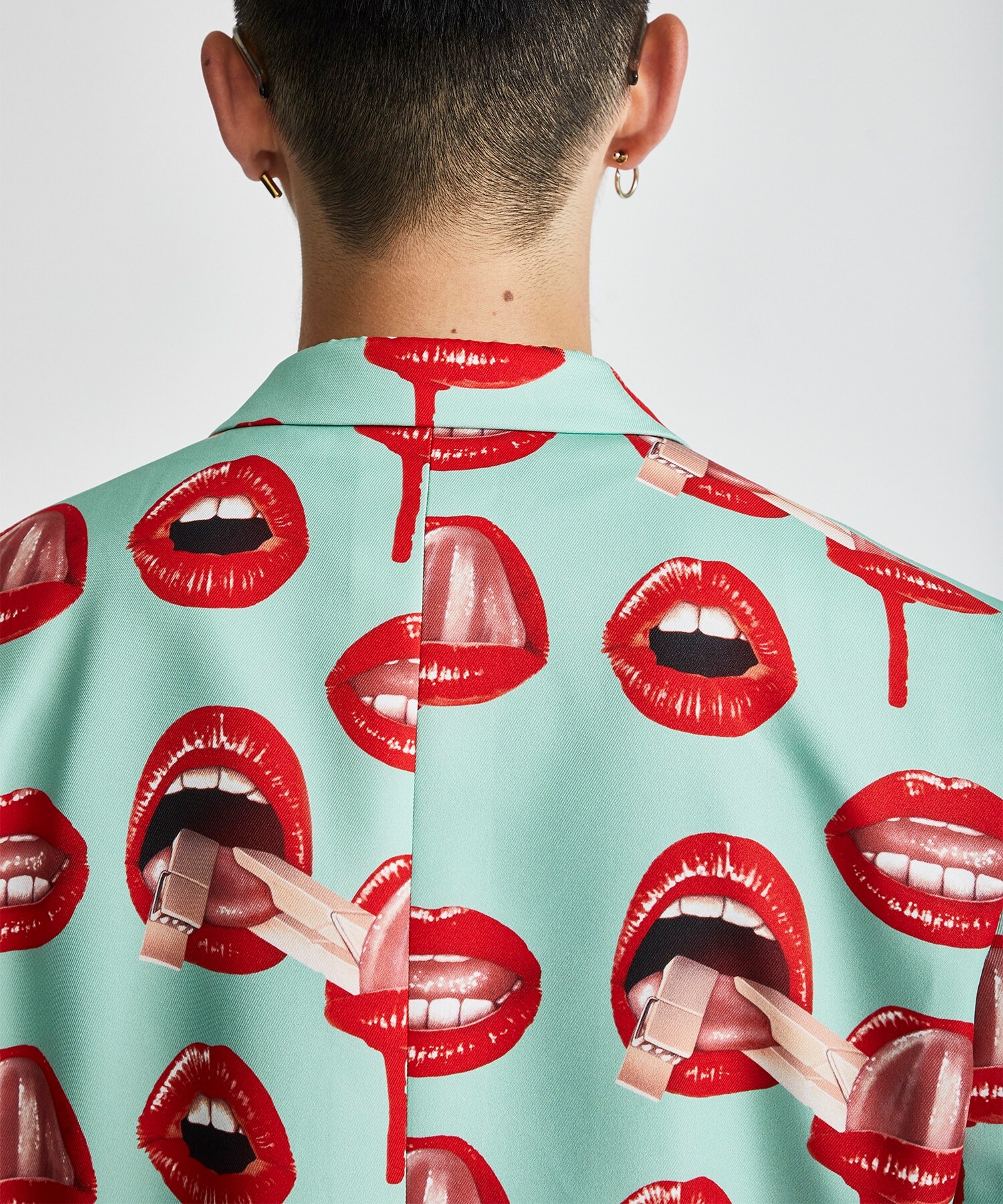 Tailored Jacket - FOUR MOUTHArtwork by TREVOR BROWN KIDILL