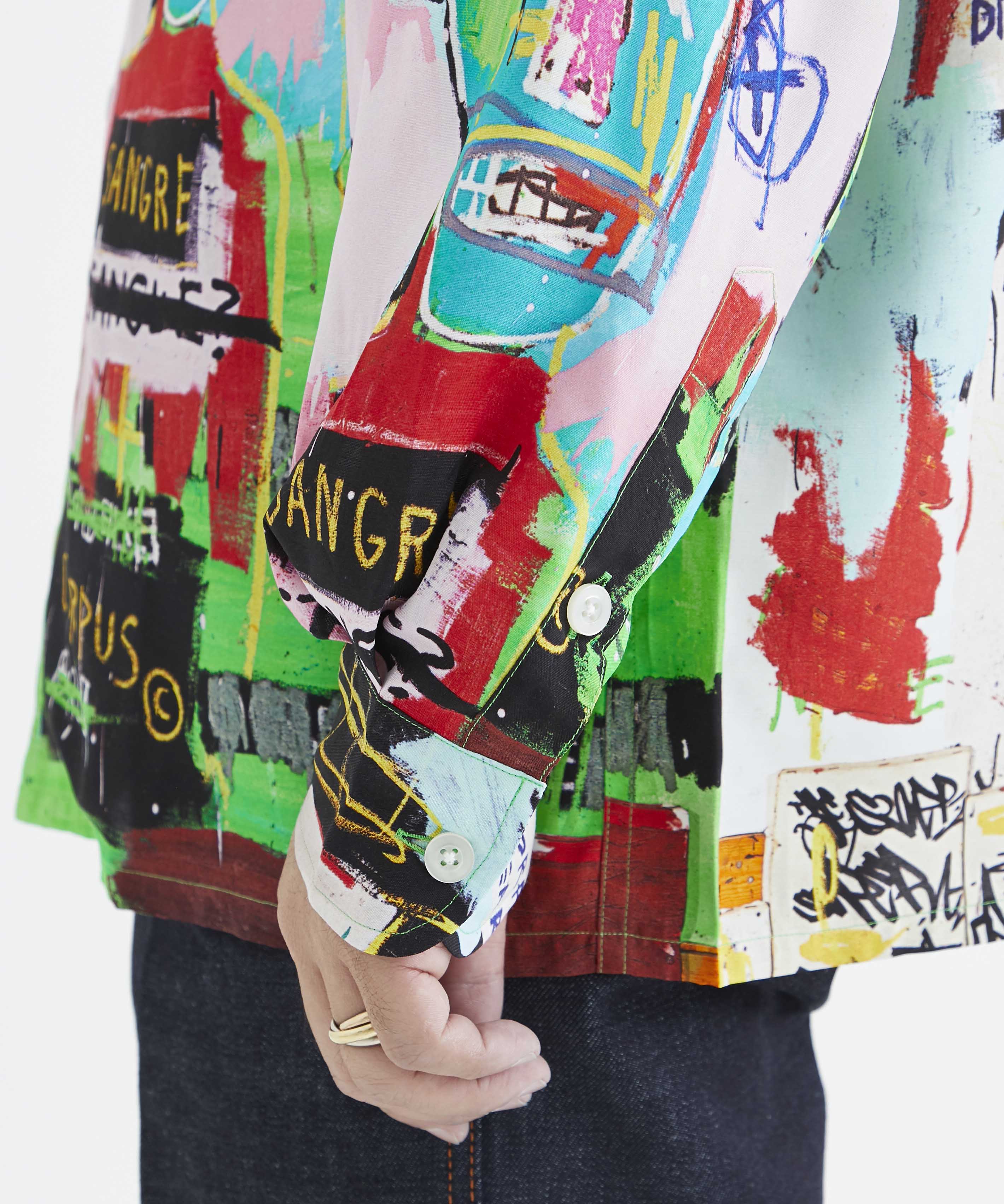 JEAN-MICHEL BASQUIAT / HAWAIIAN SHIRT L/S ( TYPE-3 ) WACKO MARIA