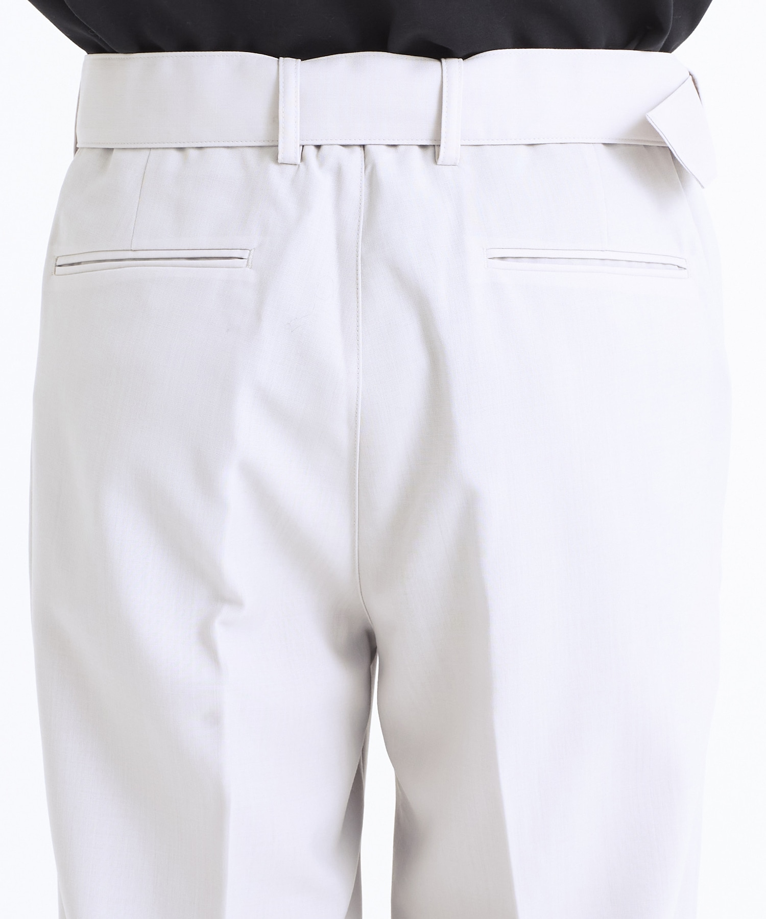 BELTED SLACKS｜CITY