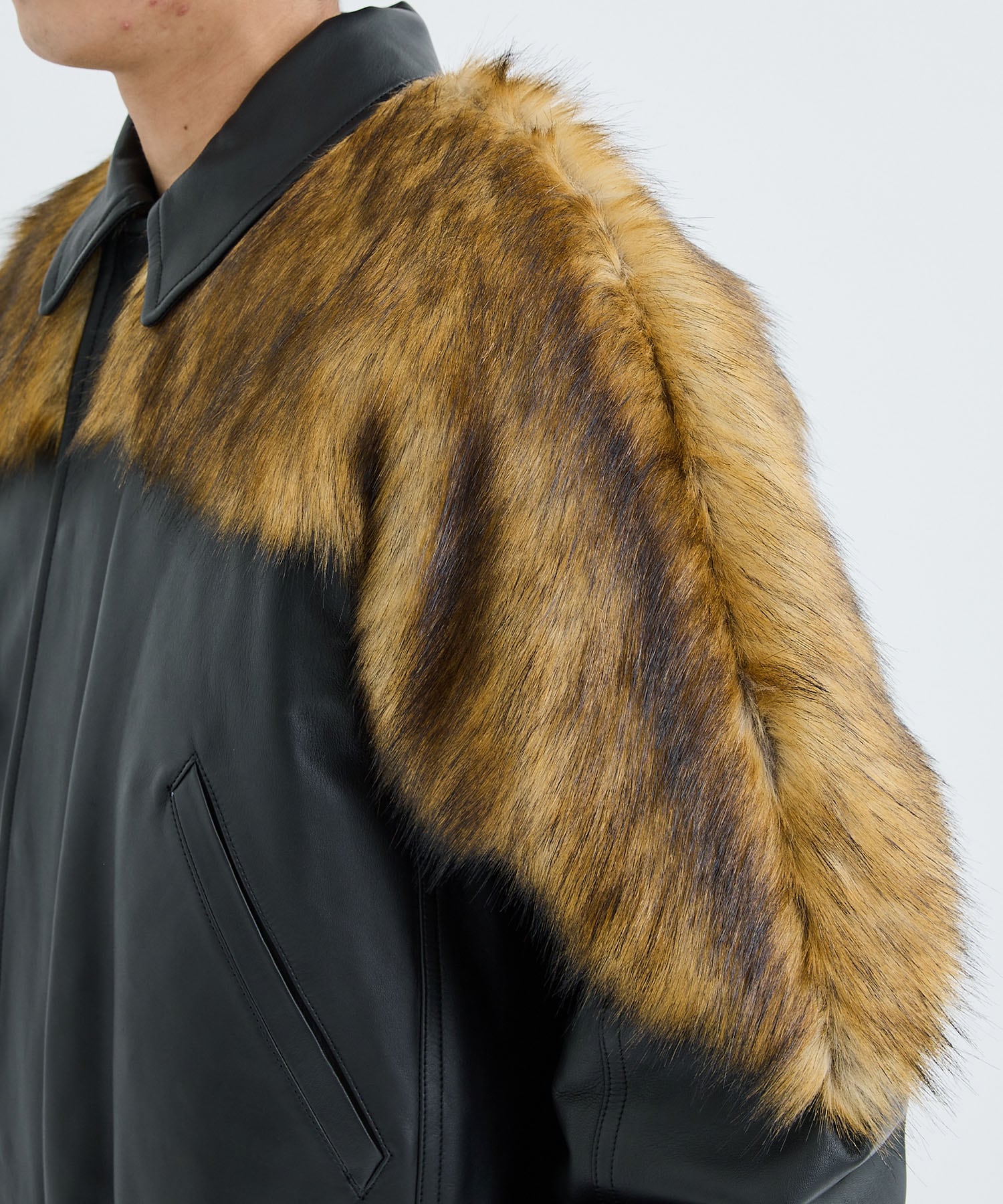 TOGA VIRILIS Fake fur coat | www.gamutgallerympls.com