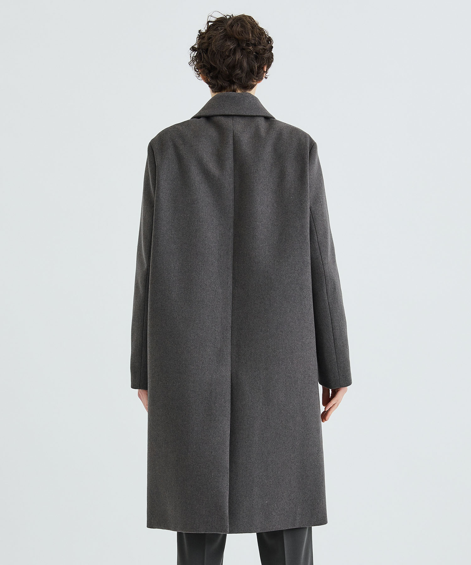 別注>WOOL CASHMERE BALMACAAN COAT | ATTACHMENT