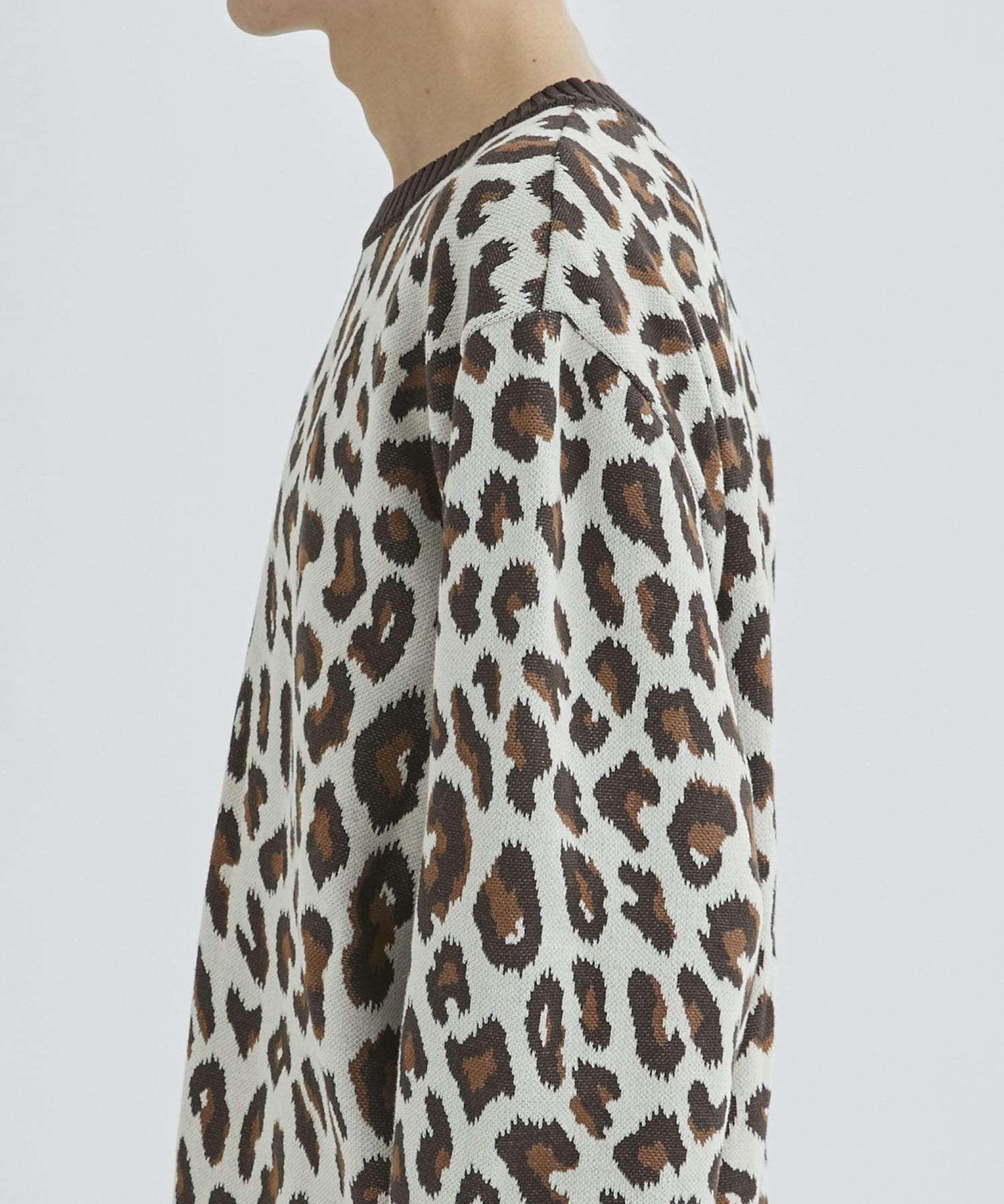 LEOPARD JACQUARD SWEATER｜WACKO MARIA