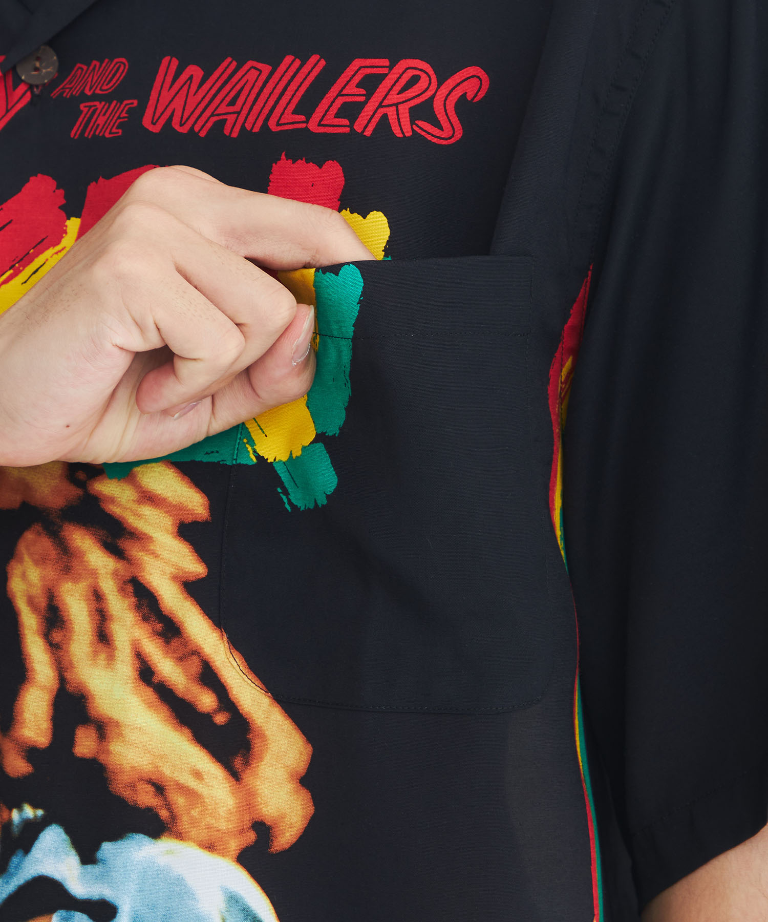 BOB MARLEY / HAWAIIAN SHIRT S/S ( TYPE-1 ) WACKO MARIA