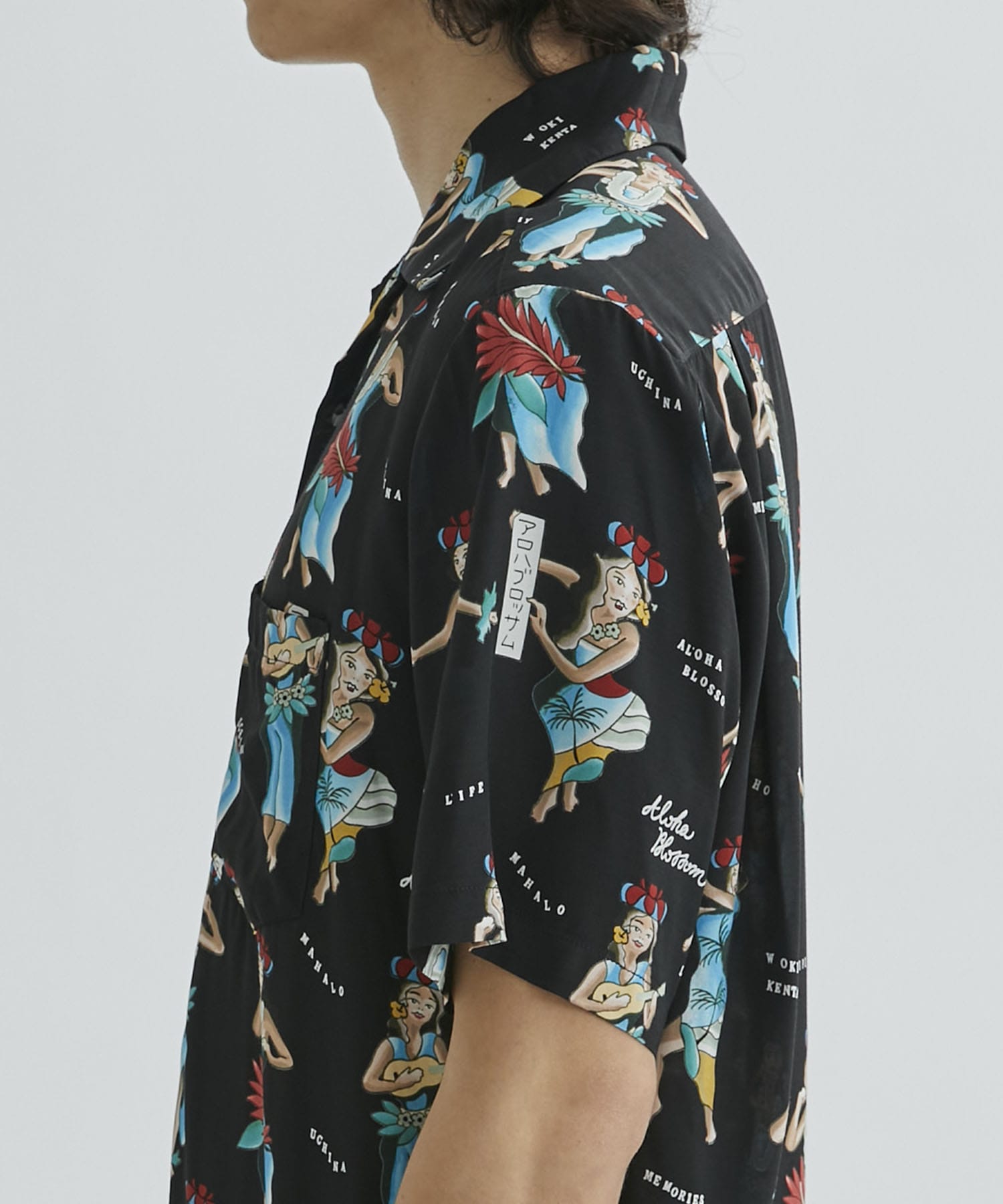 HULA GIRL SHIRTS Aloha Blossom