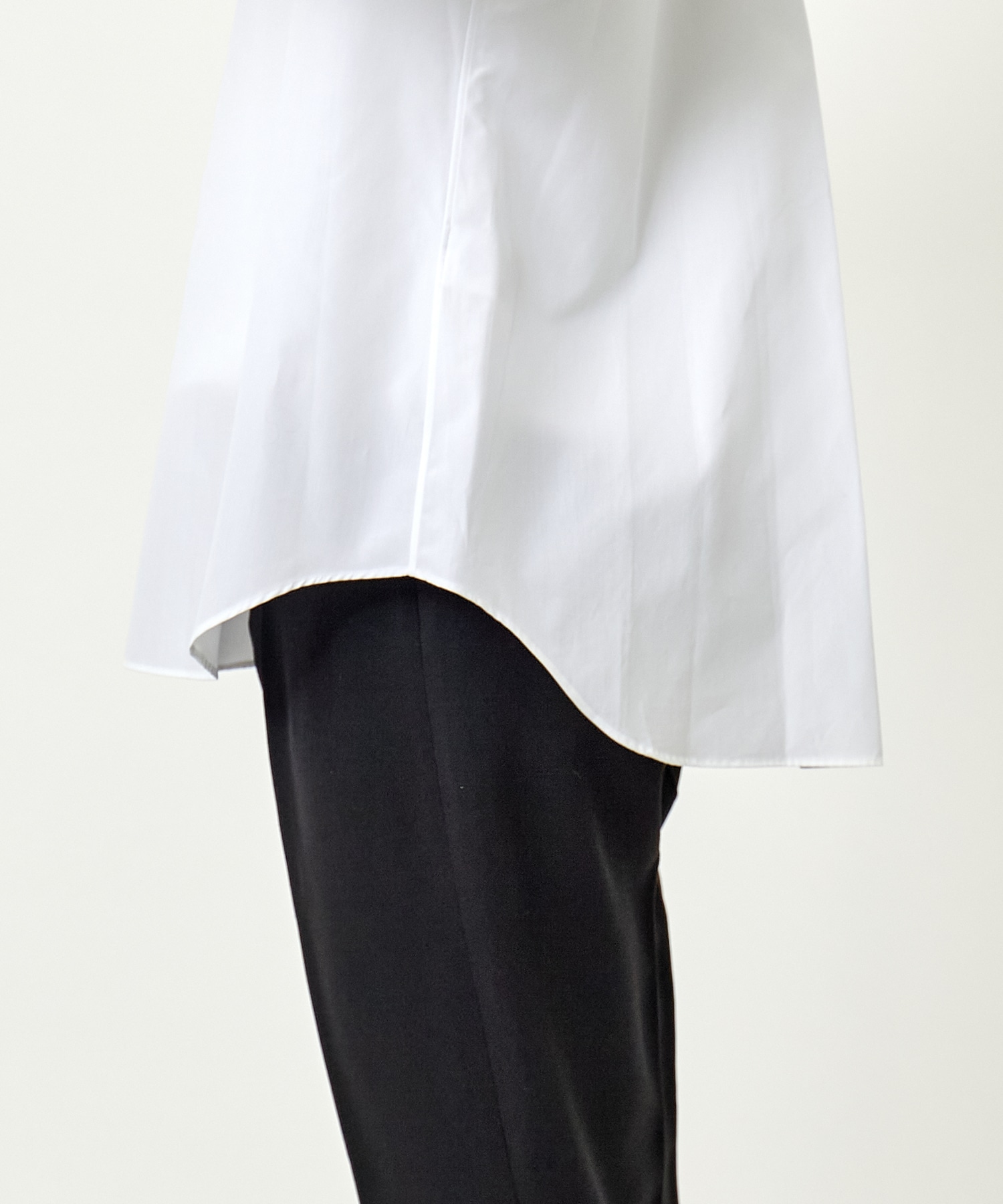 Watteau pleated cotton shirt FUMITO GANRYU