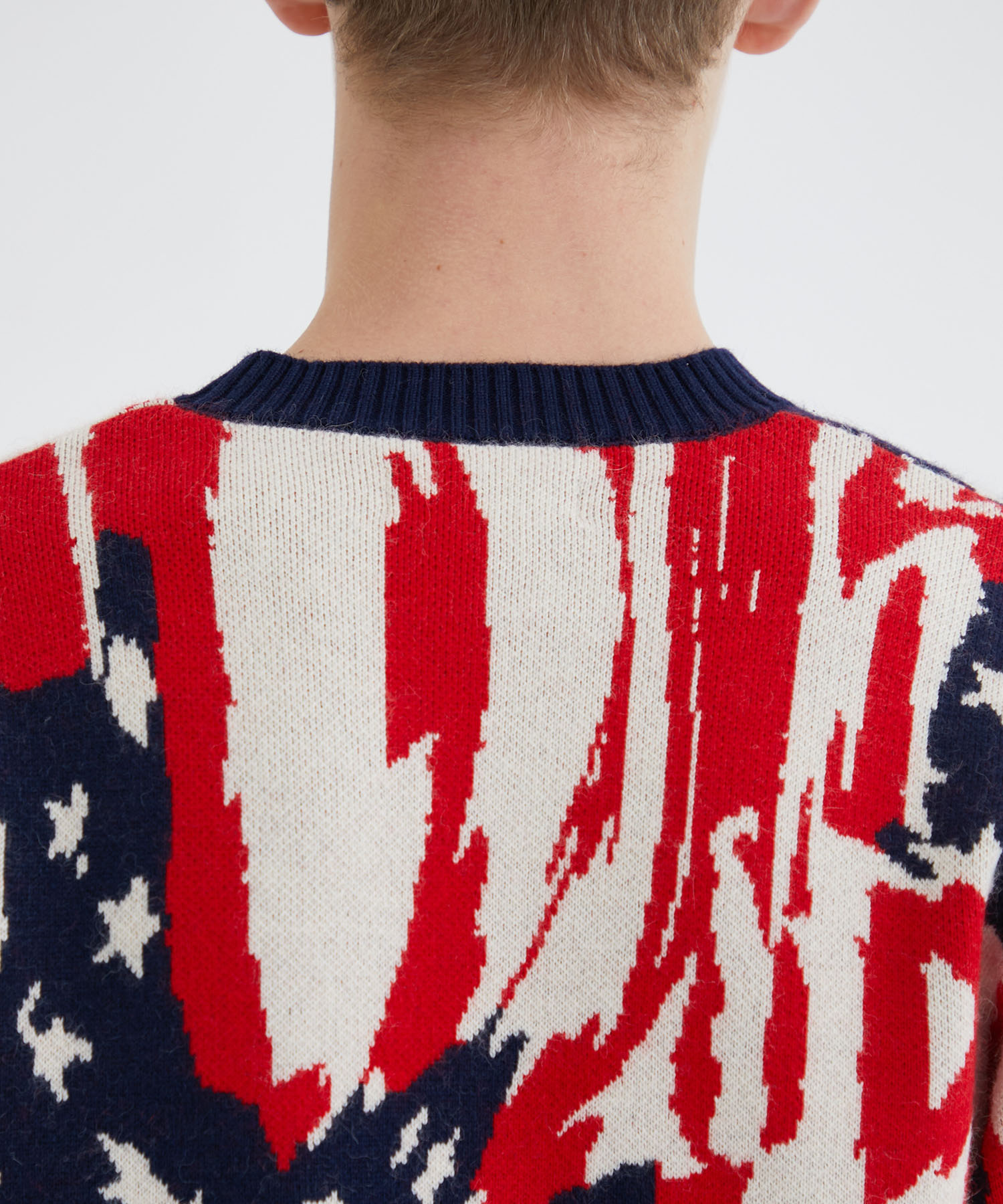 MARBLE FLAG SWEATER｜MASU