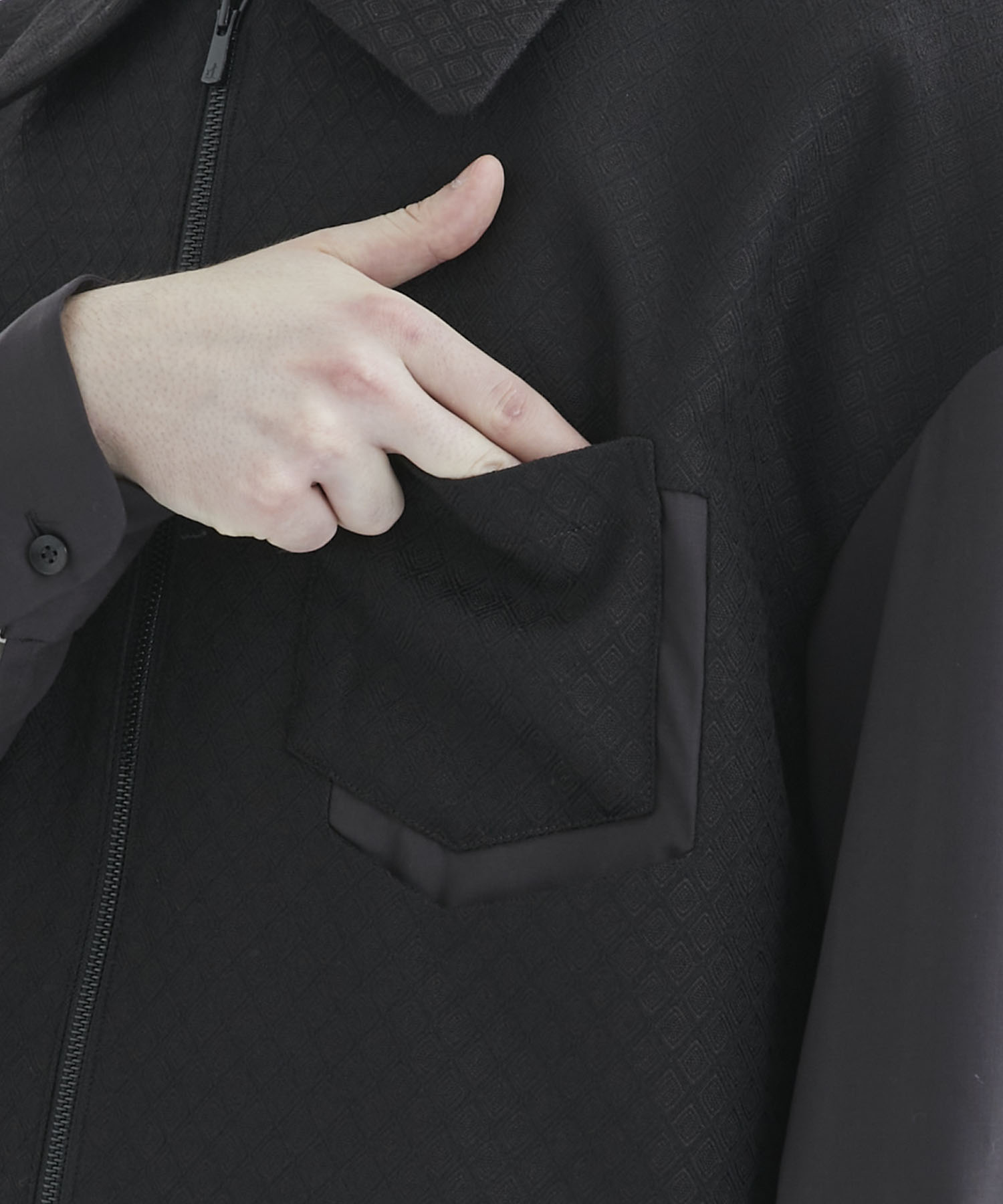 Rhombus blouson | ETHOSENS