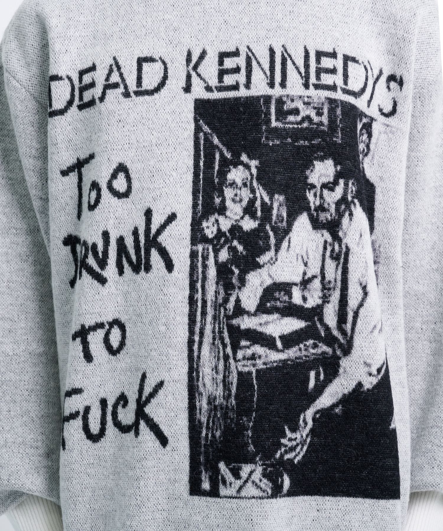 DEAD KENNEDYS / MOHAIR CREW NECK SWEATER｜WACKO MARIA