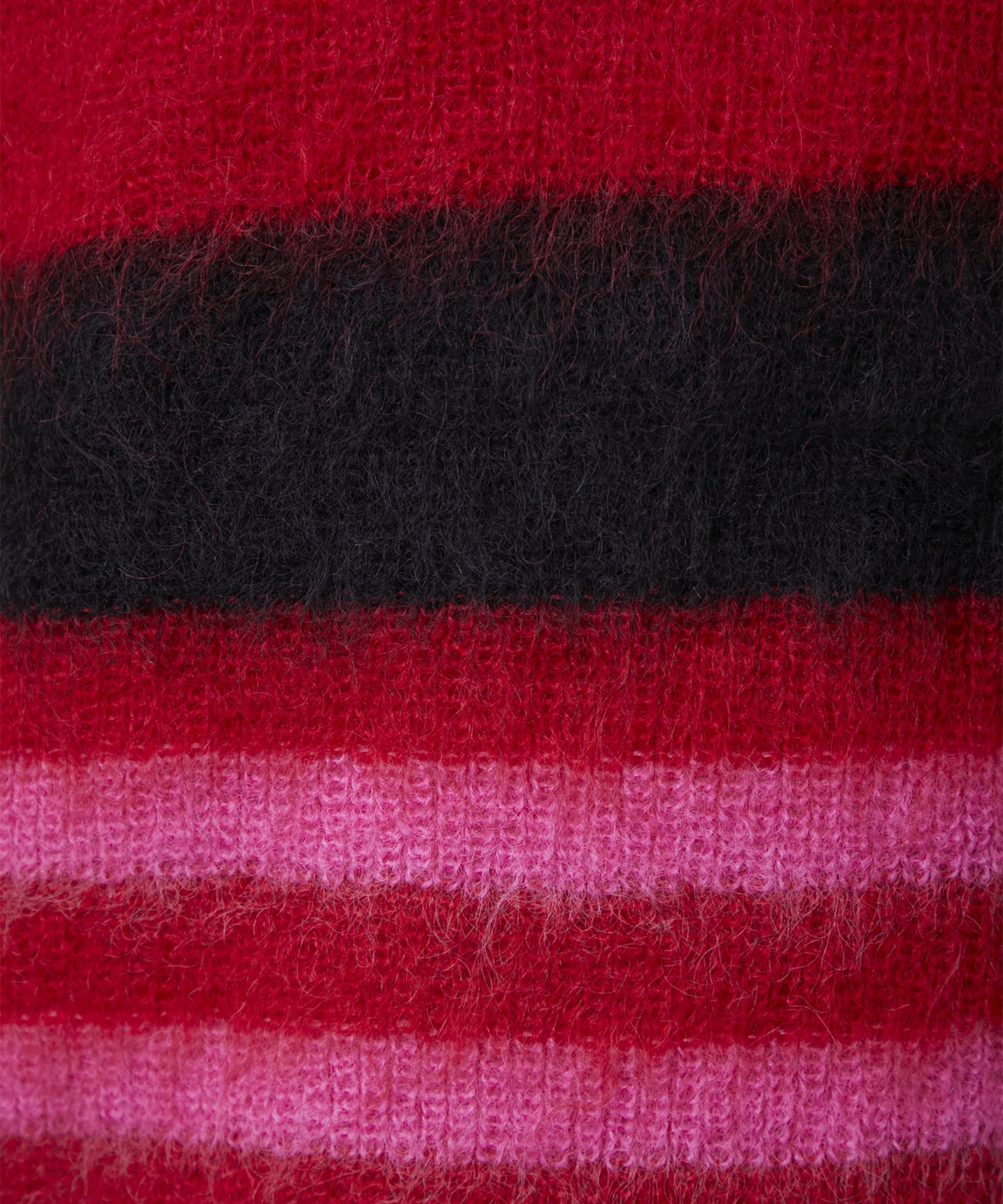 MOHAIR BORDER KNIT KIDILL